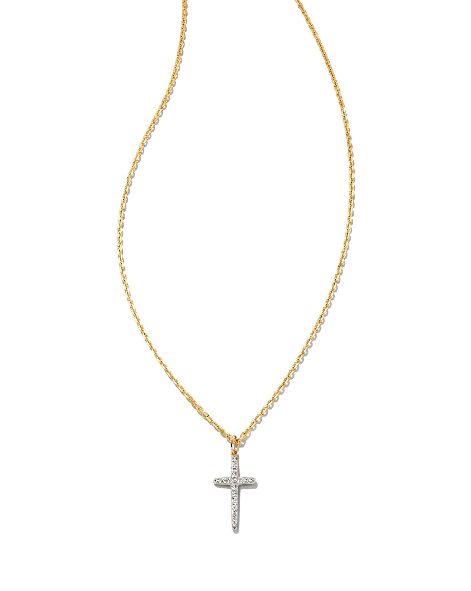 Medium Cross Pendant Necklace