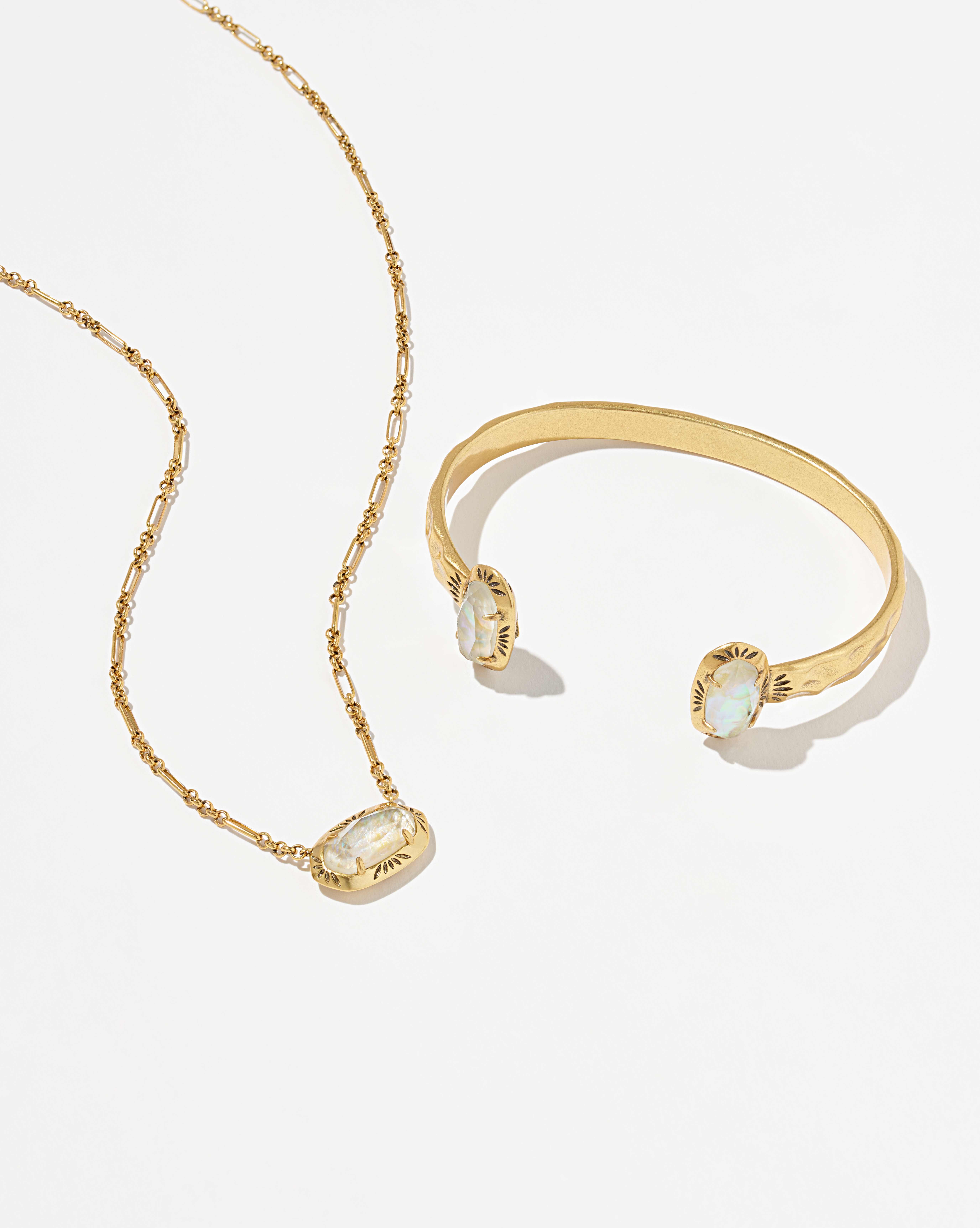 Elisa Necklace and Elton Bracelet Set, , large