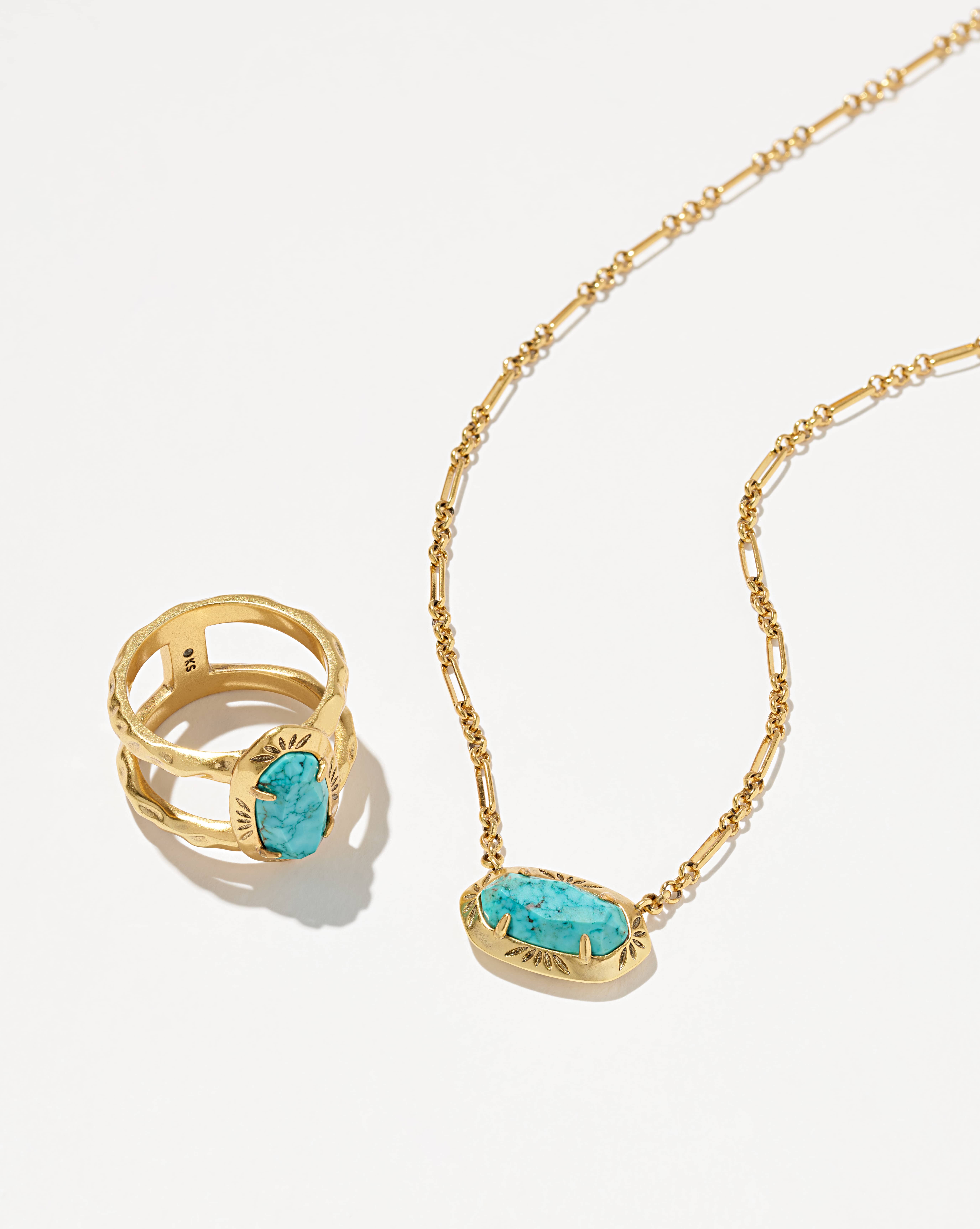 Elisa Neckalce and Elyse Ring Set, , large