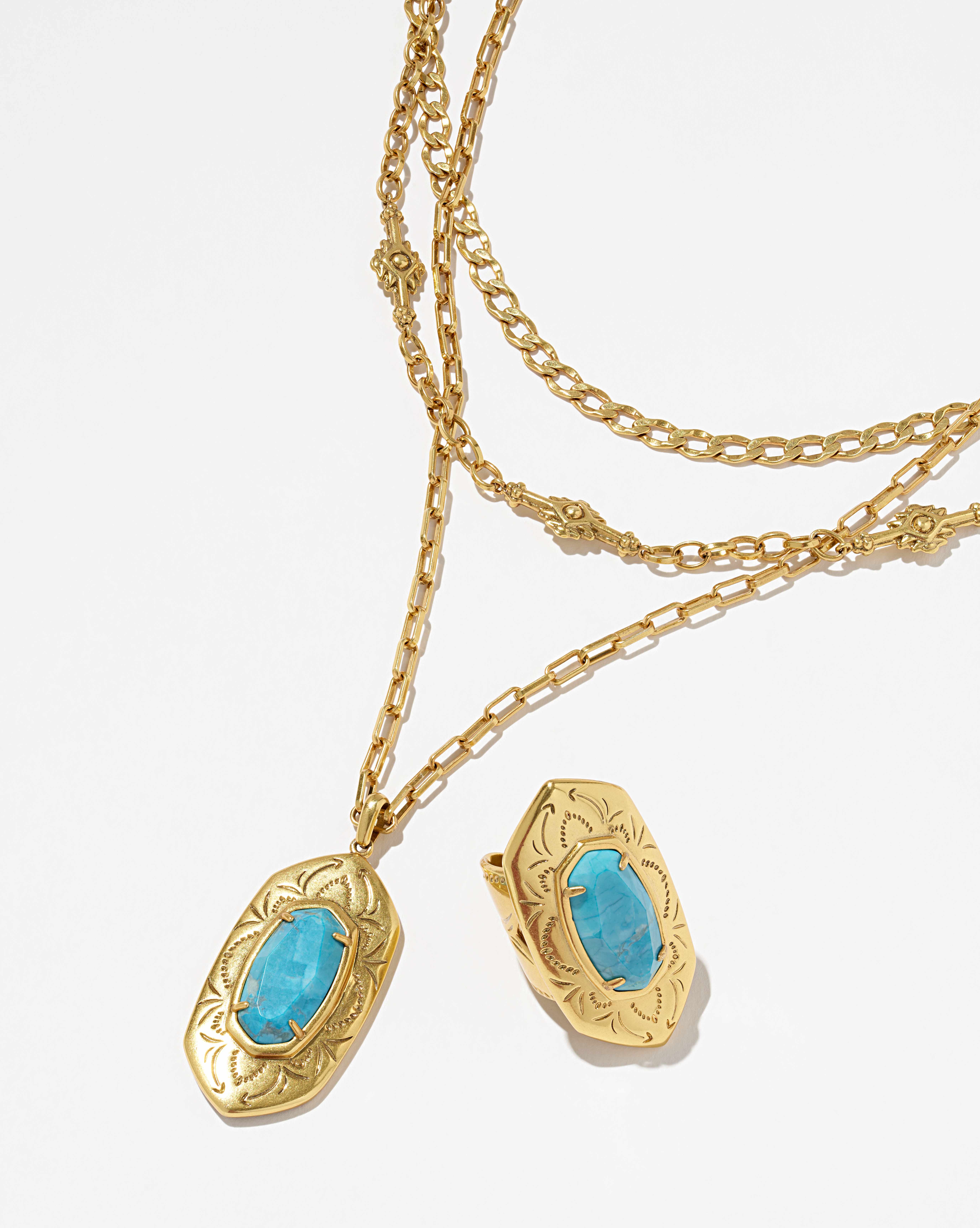 Keziah Ring and Necklace Set, , large