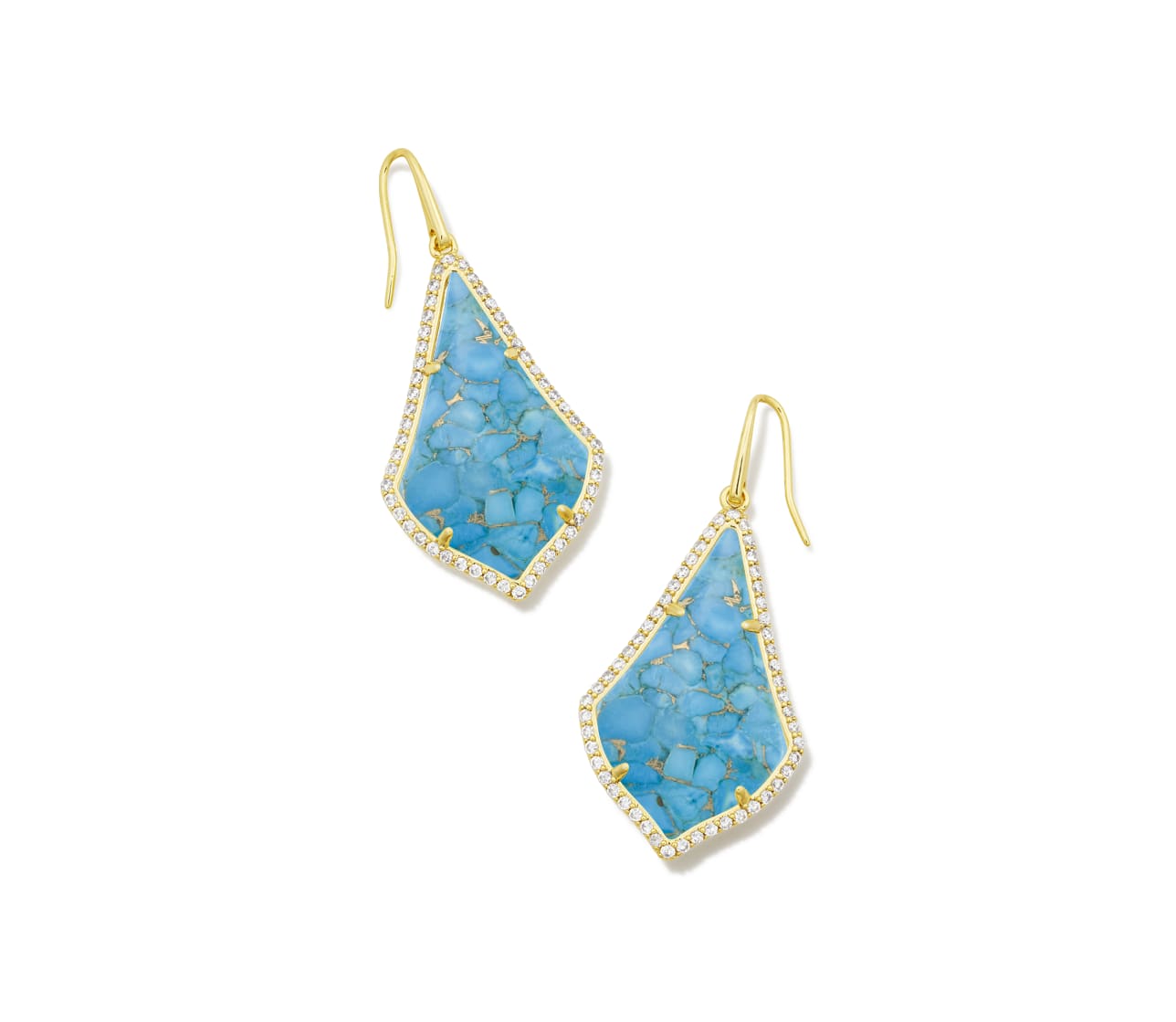 Kendra Scott Alex Pave Drop Earrings