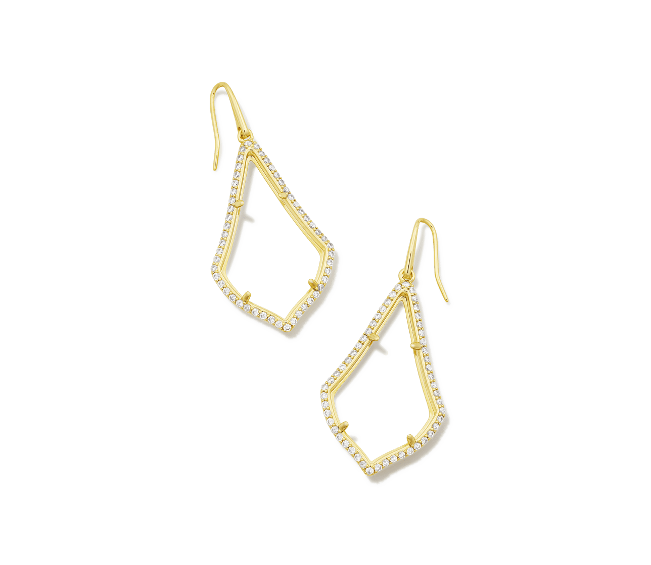 Kendra Scott Alex Pave Drop Earrings