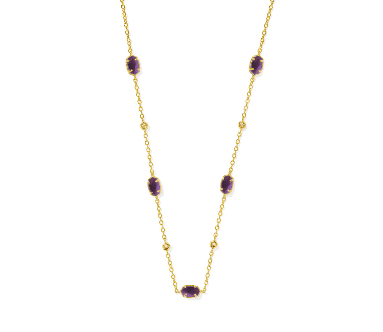 Kendra Scott Emilie Five Stone Strand Necklace