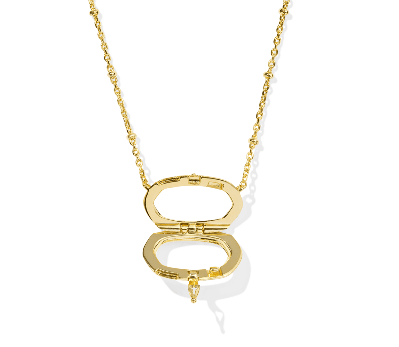 Kendra Scott Elisa Locket Short Pendant Necklace
