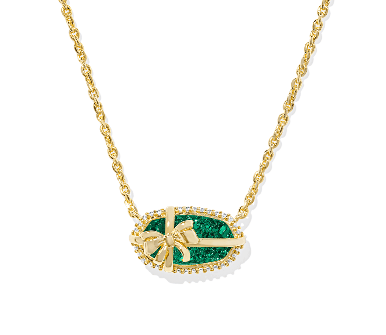 Kendra Scott Elisa Bow Short Pendant Necklace
