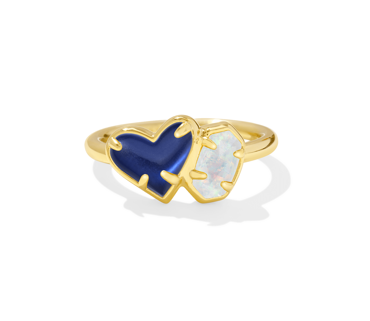 Ari Heart and Emilie Band Ring