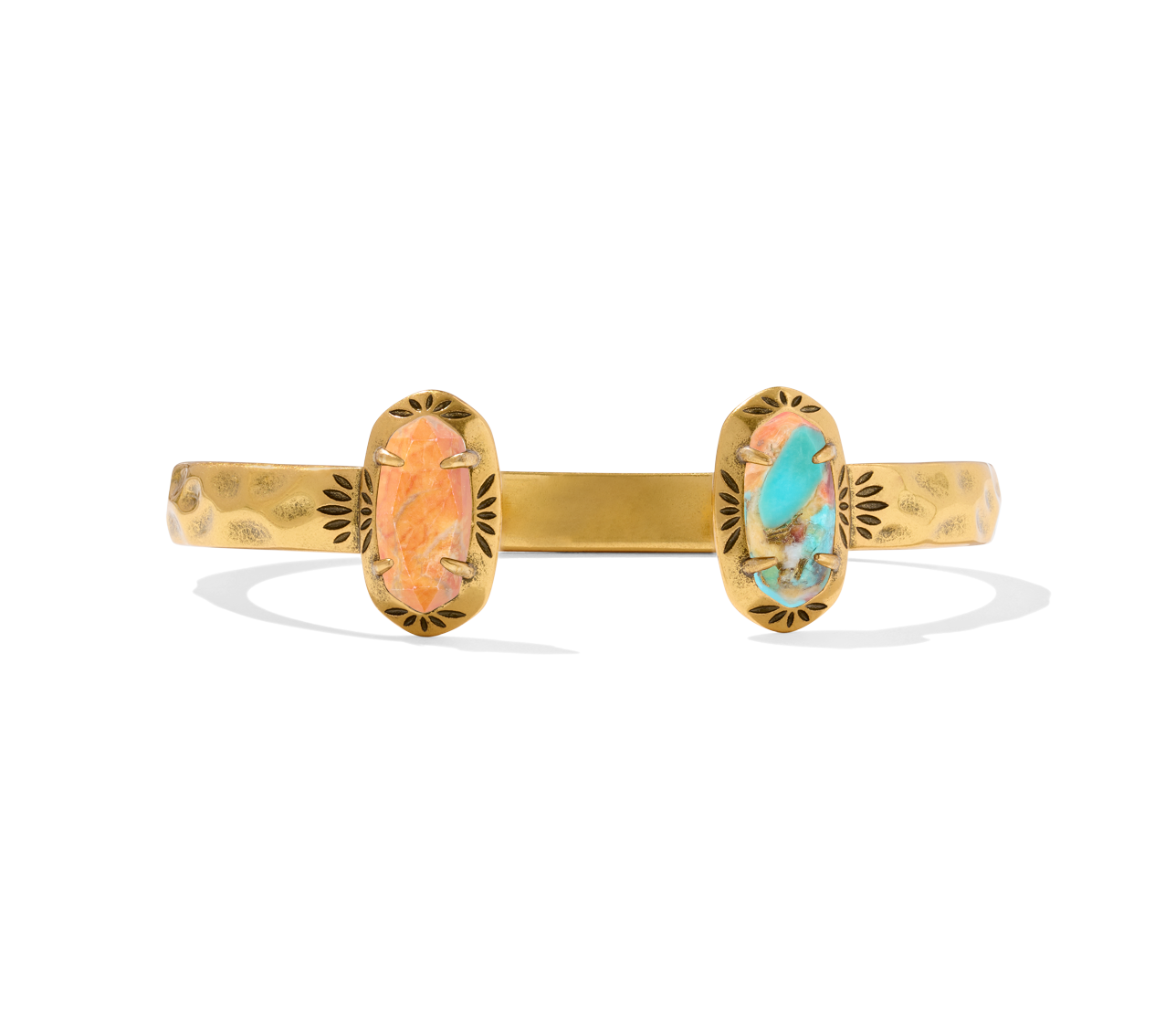 Elton Etch Frame Cuff Bracelet