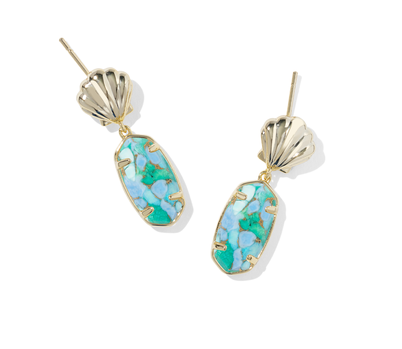 Lee Shell Drop Earrings