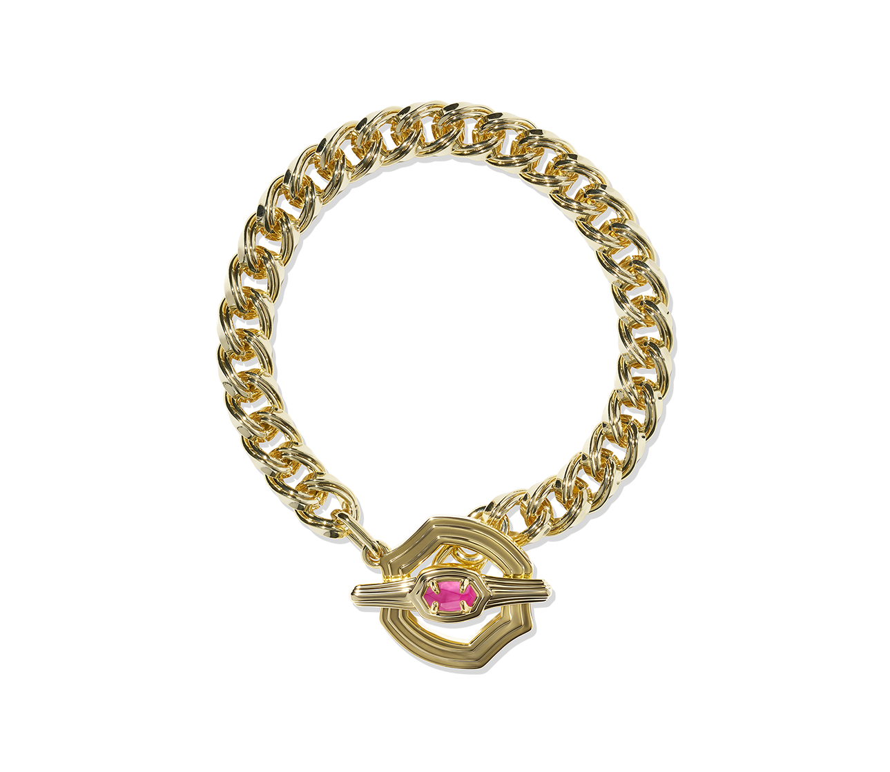 Emilie Toggle Link and Chain Bracelet