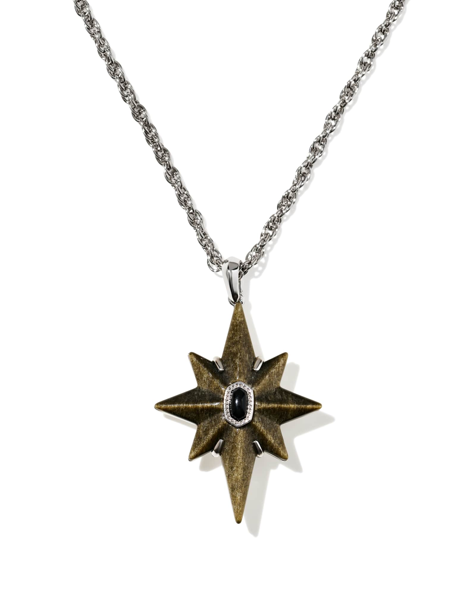 Fate Star Silver Short Pendant Necklace