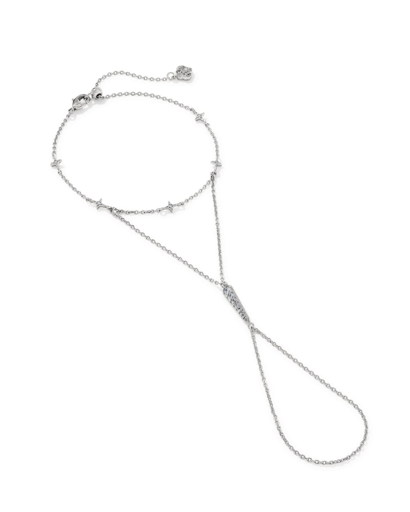 Silver Hand Chain Bracelets