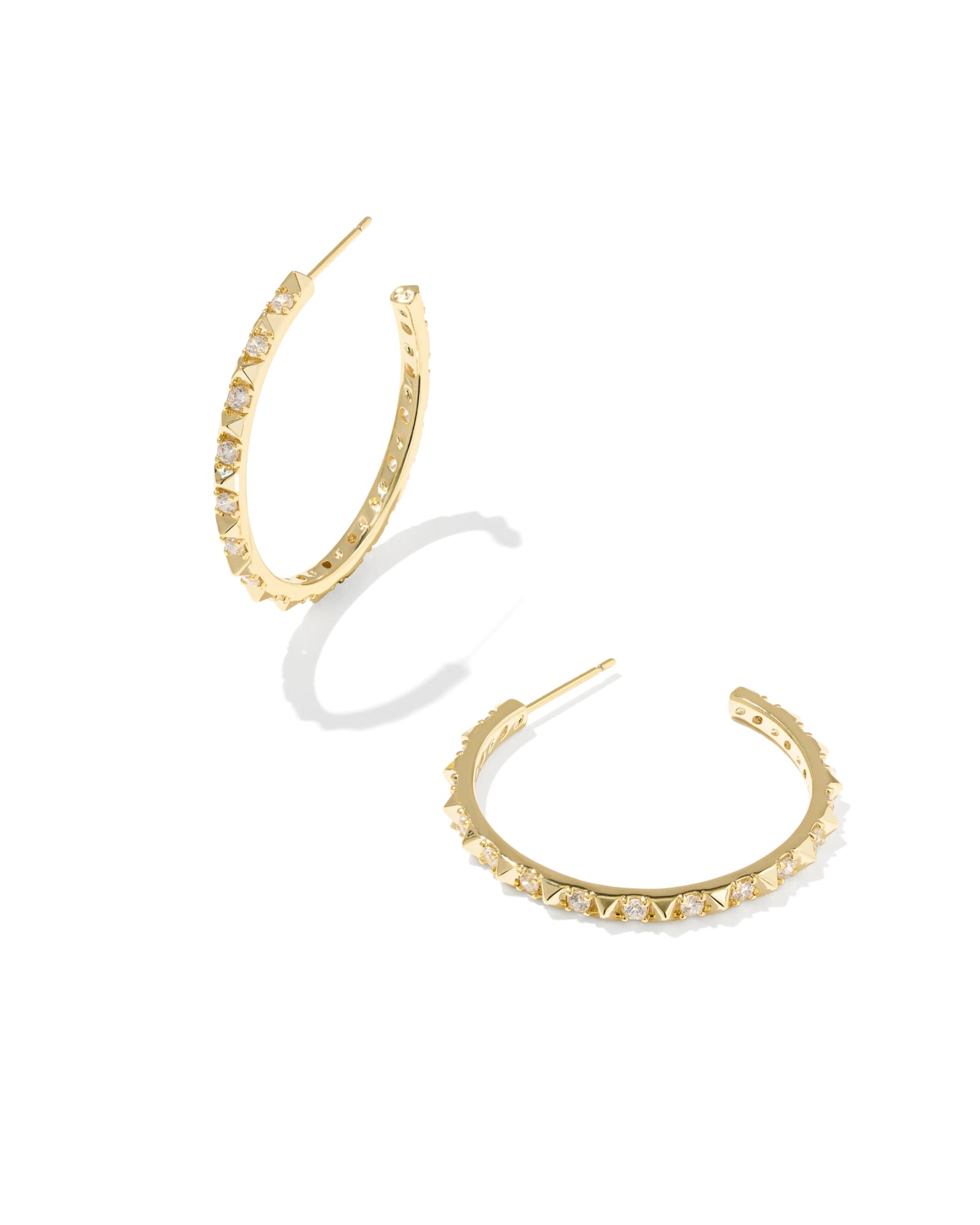 Fate Gold Hoop Earrings