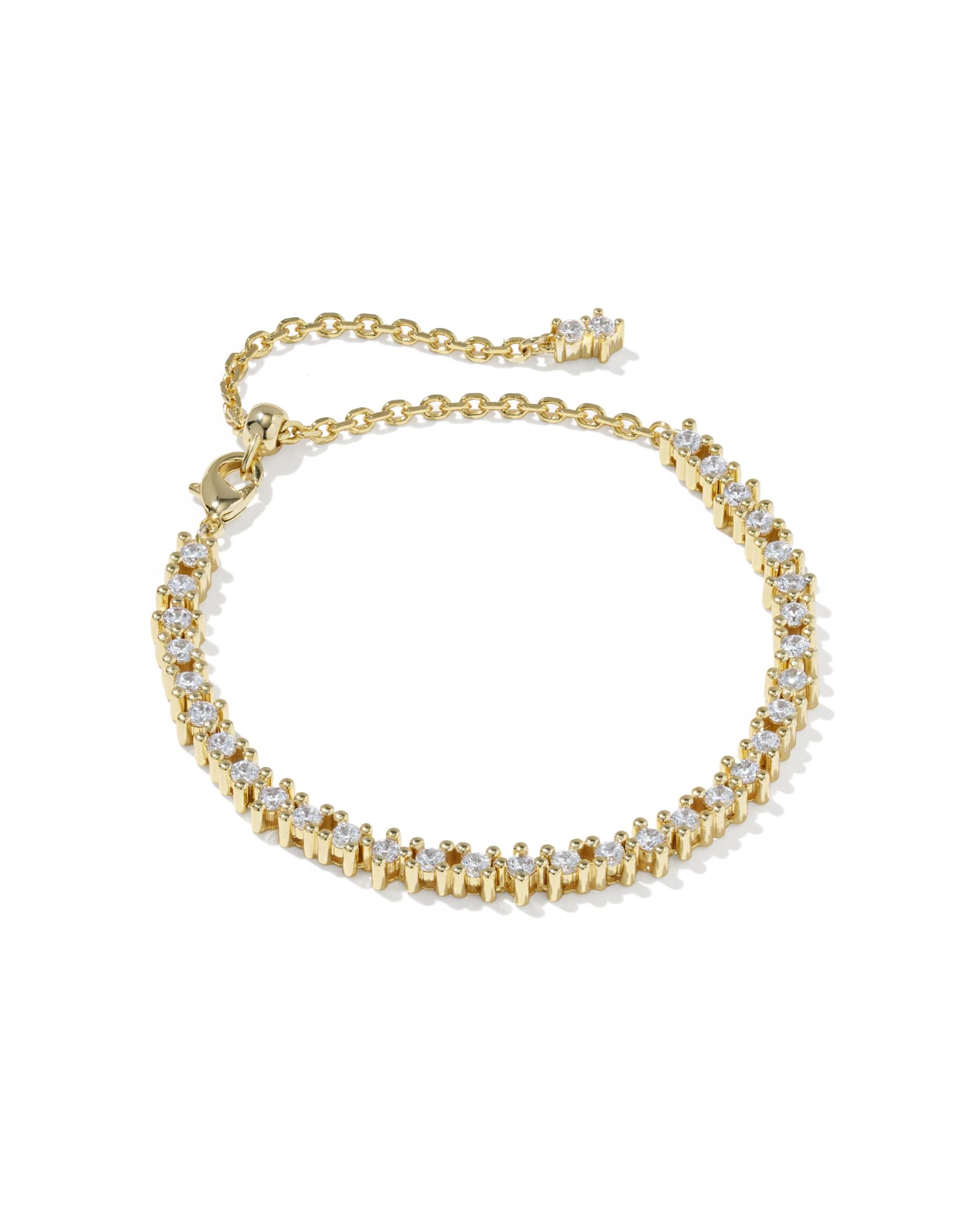 Fate Gold Tennis Bracelet