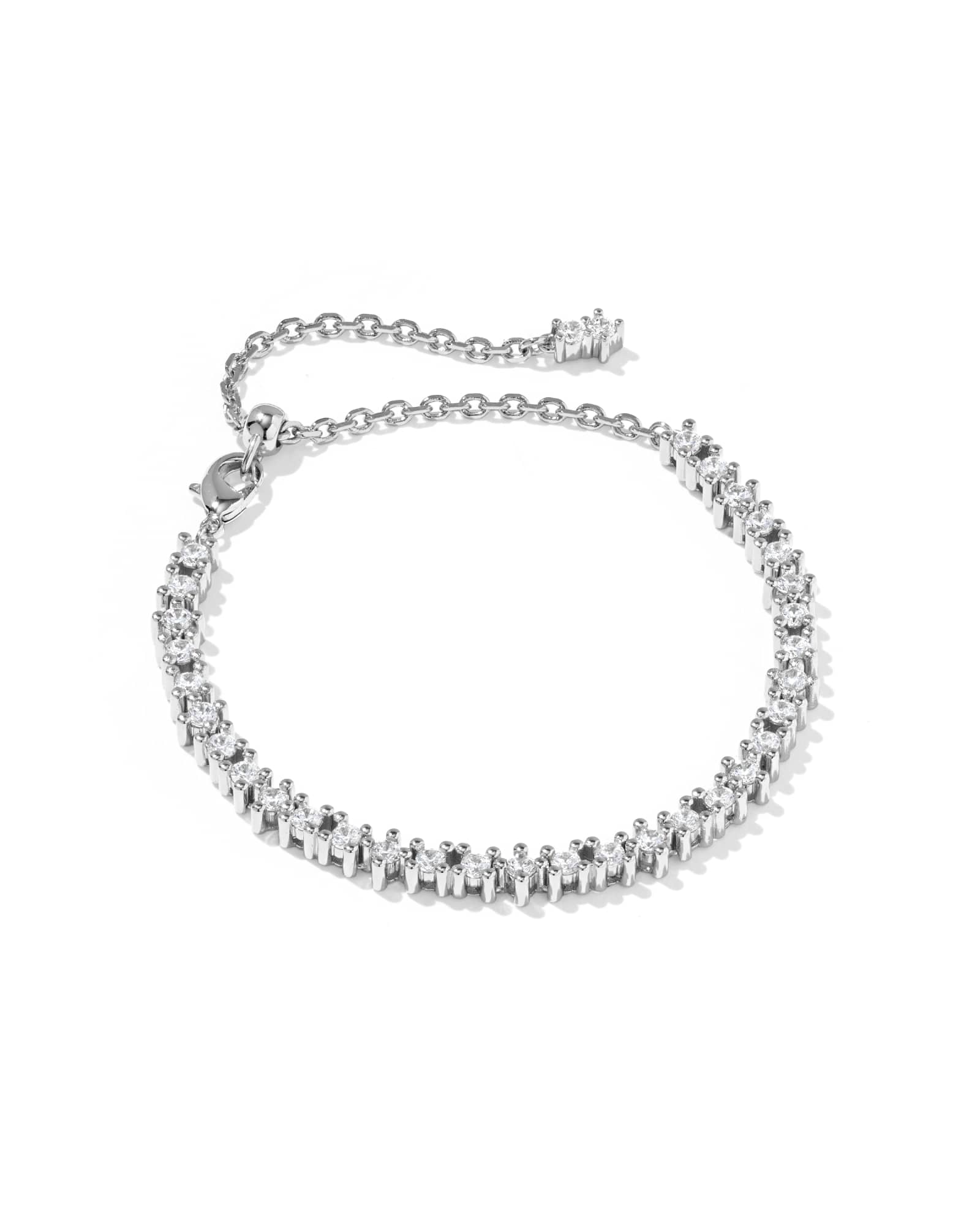 Fate Silver Tennis Bracelet