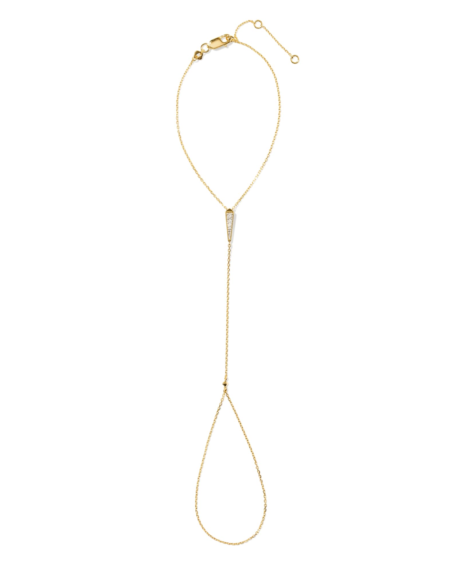 Sparkle 18k Gold Vermeil Hand Chain