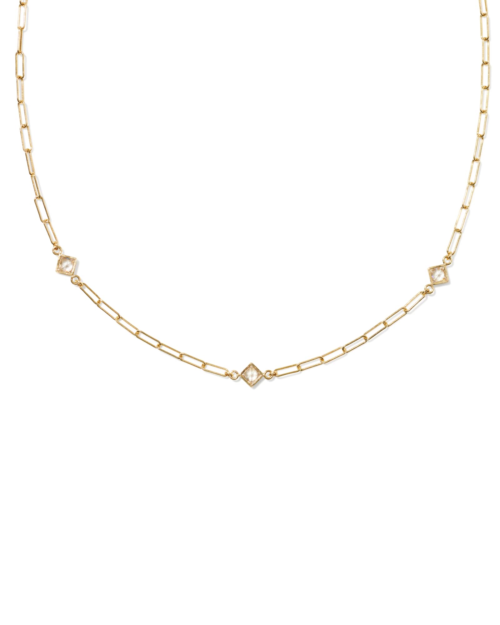 Mikah 14k Gold-Filled Paperclip Necklace