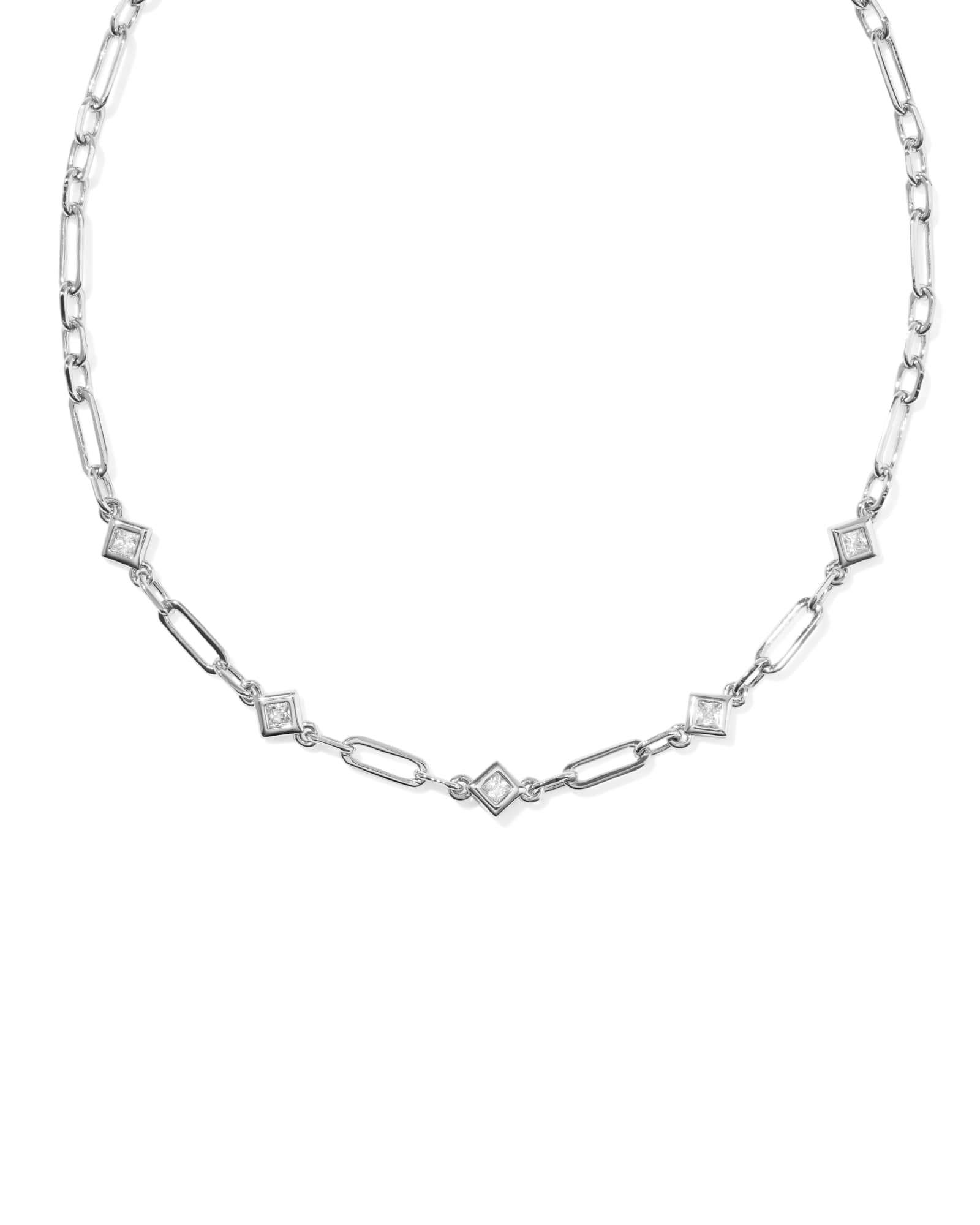 Gracie Silver Strand Necklace