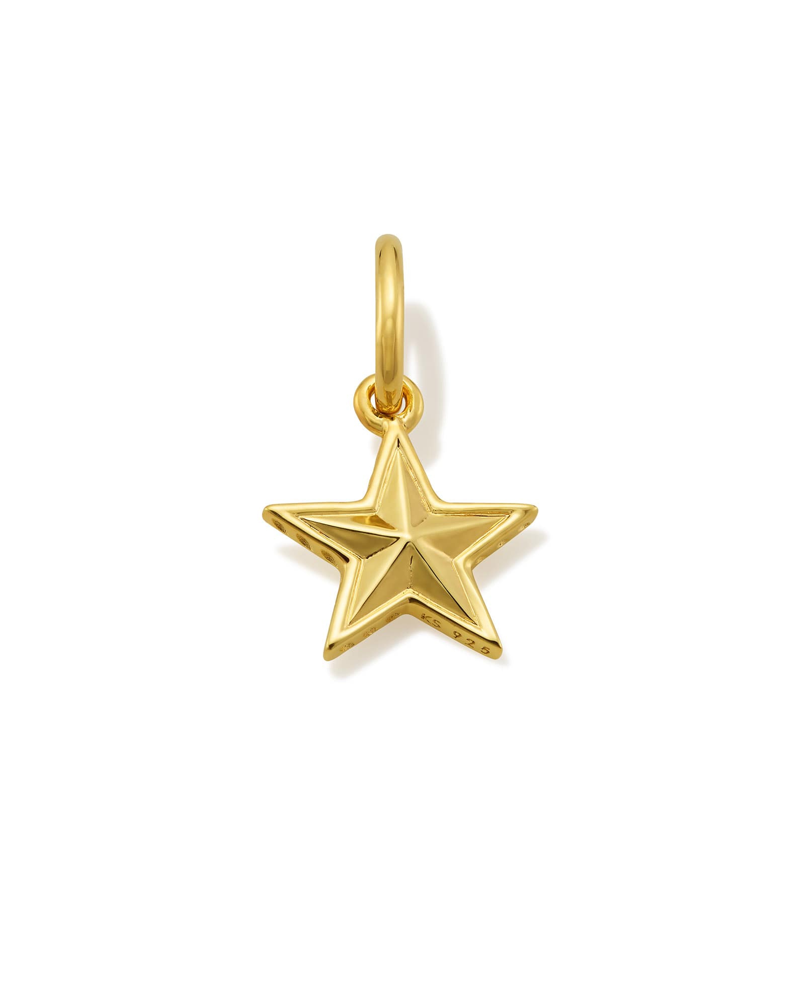 Kendra Scott Small Star Charm in 18k Gold Vermeil | Metal