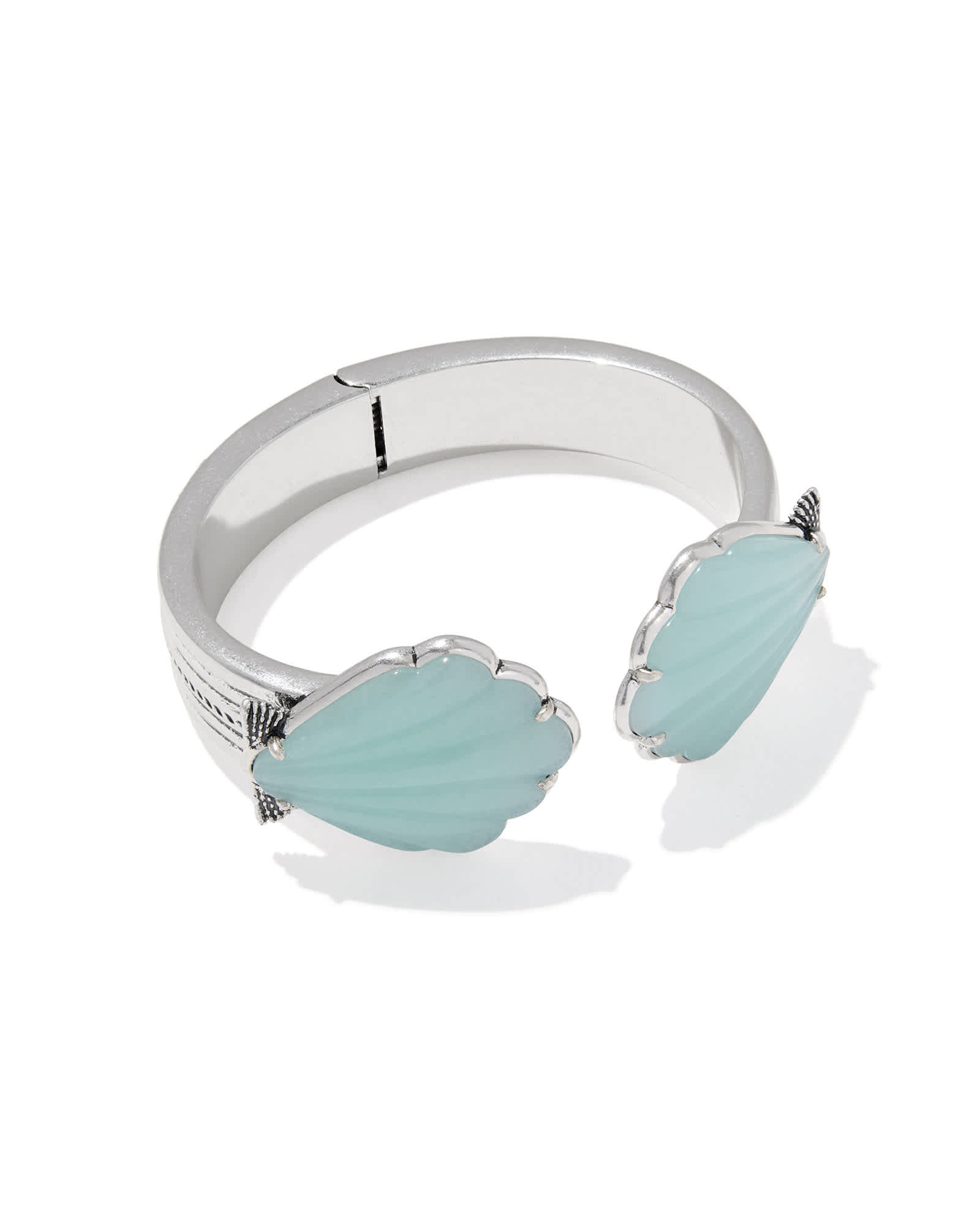 Kendra Scott Alexa Vintage Silver Statement Cuff | Quartzite