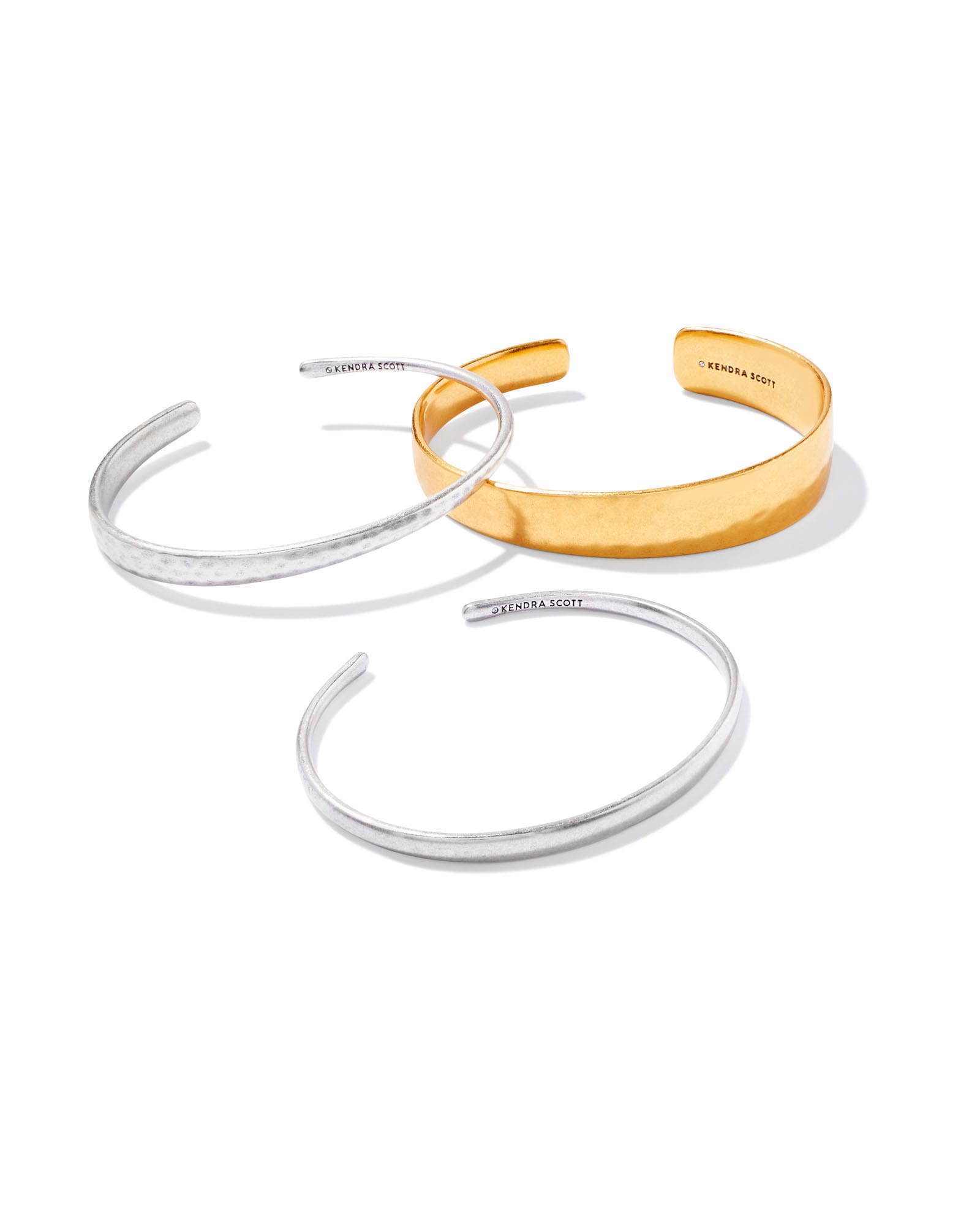 Kendra Scott Tiana Cuff Bracelet Set of 3 in Mixed | Metal