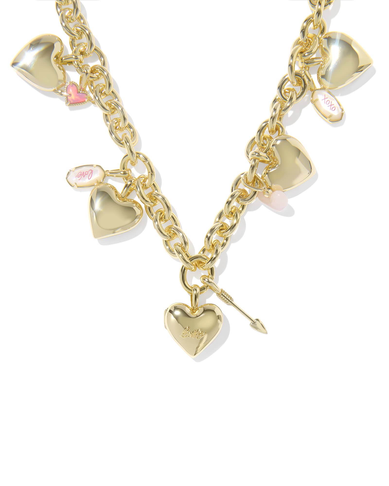 Kendra Scott Jayna Gold Statement Necklace | Mother Of Pearl