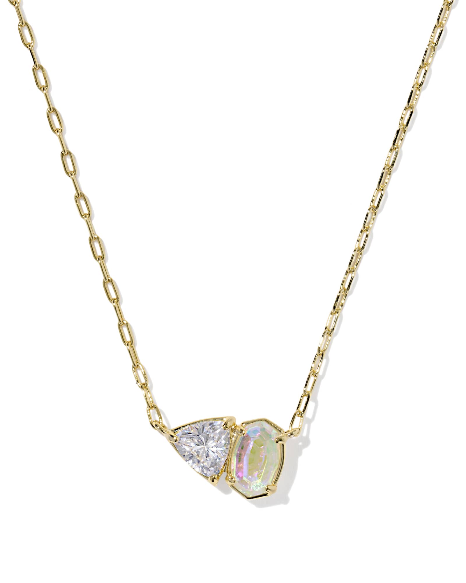 Kendra Scott Tatum April Short Pendant Necklace | Mix