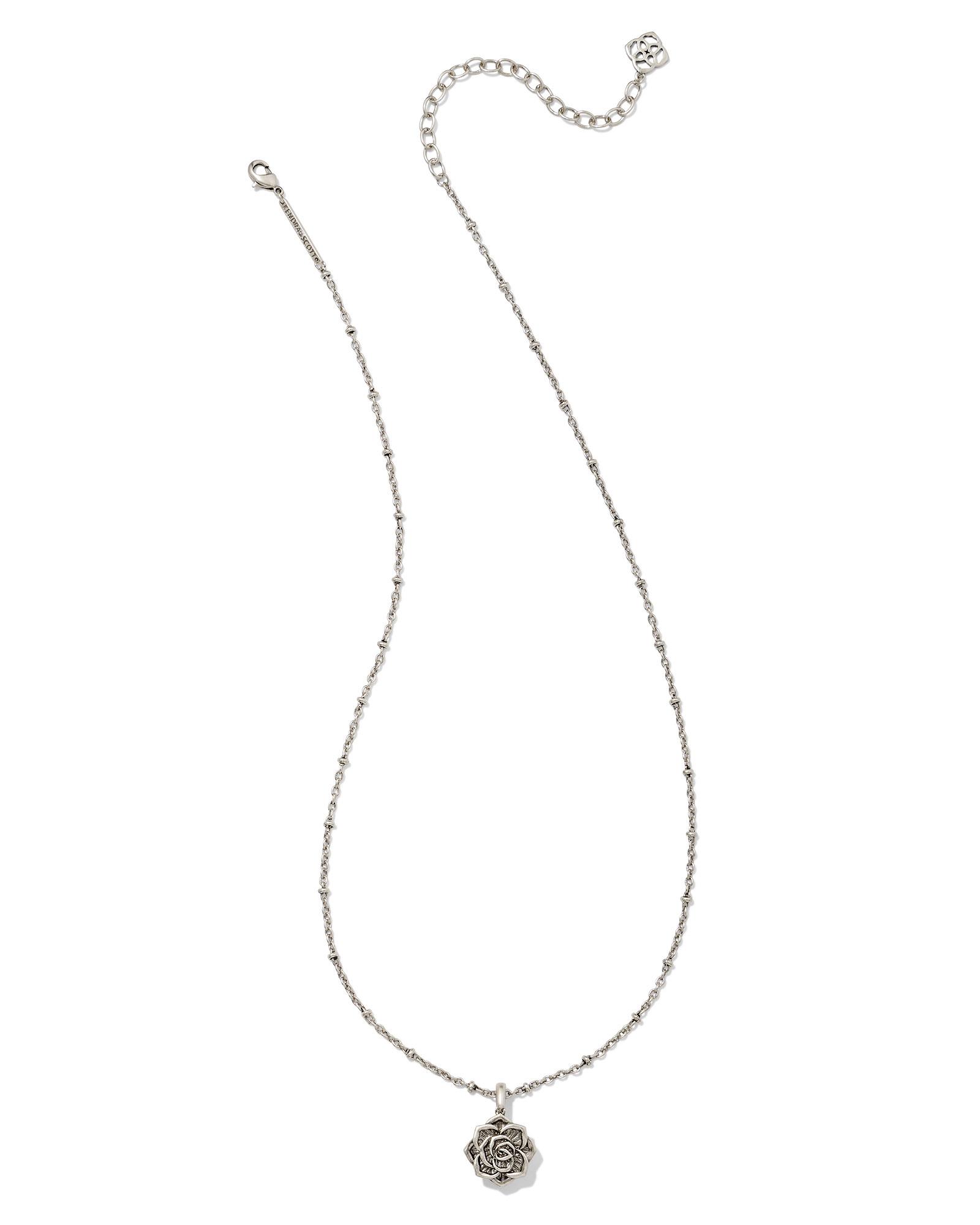 kendra-scott-ansel-rose-short-pendant-necklace-vintage-silver-brass-01