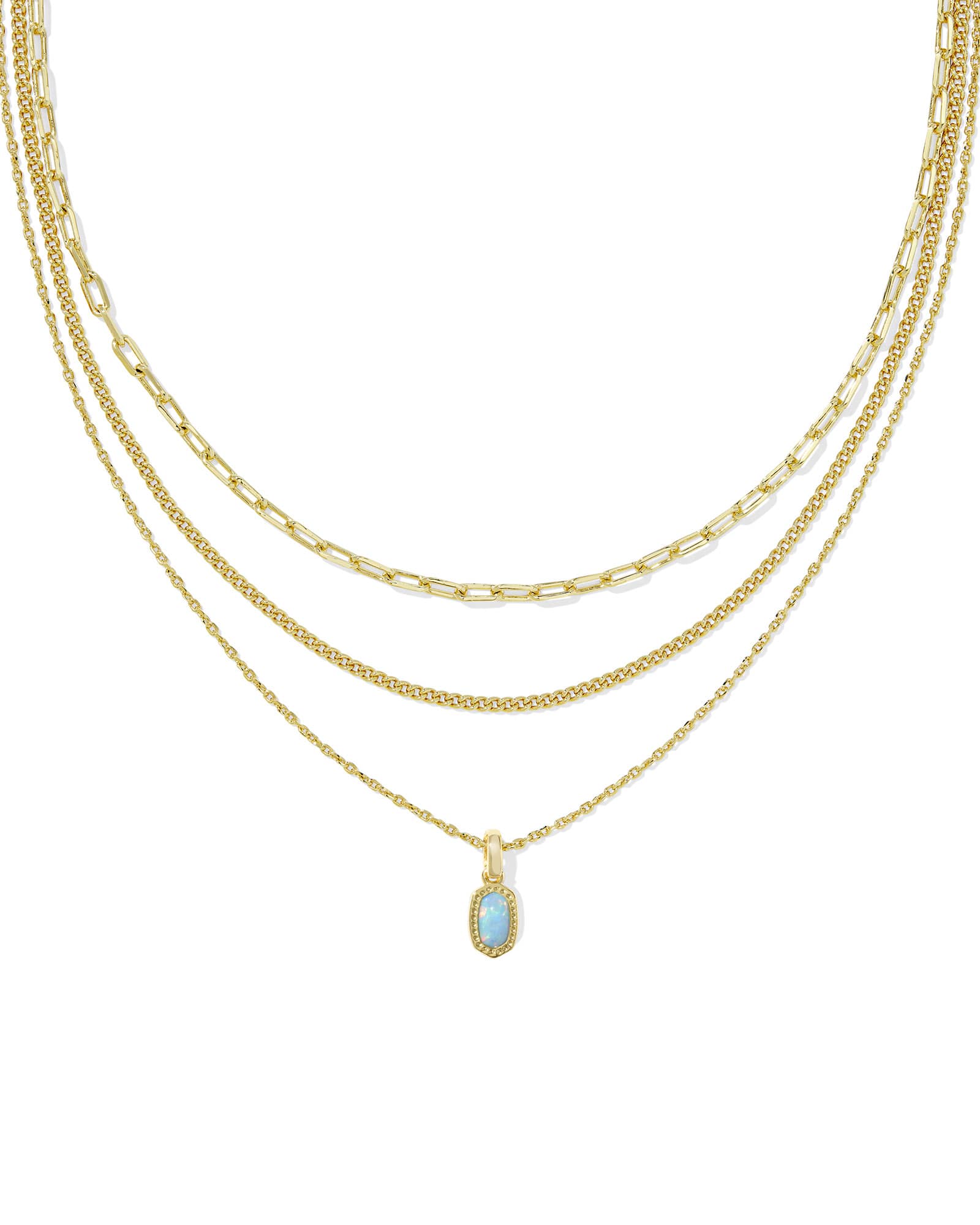 Kendra-Scott-Mini-Elisa-Triple-Strand-Necklace-Gold-Magic-Lake-Kyocera-Opal-00