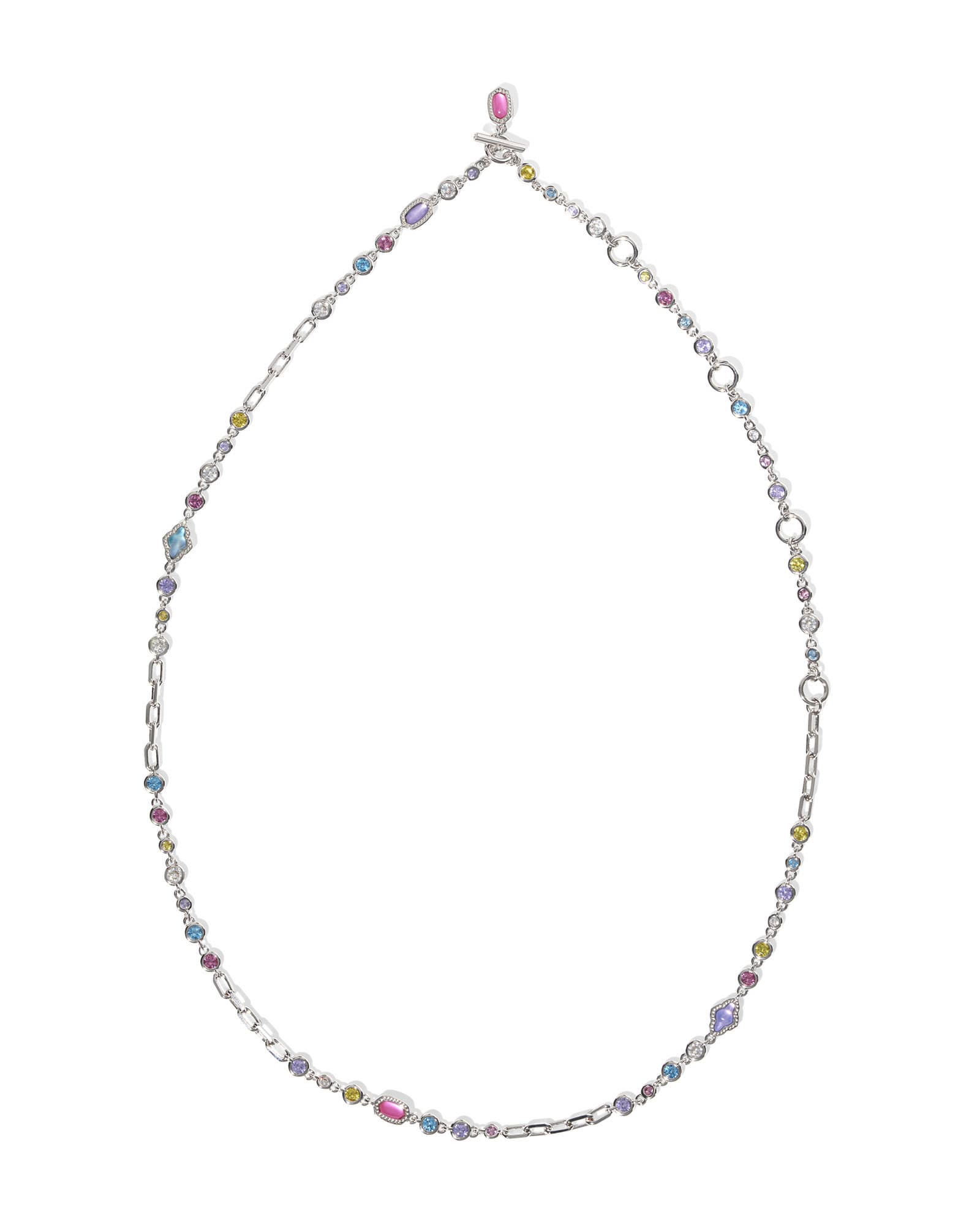 Kendra-Scott-Mini-Elisa-Abbie-Strand-Necklace-Rhodium-Multi-Pastel-Mix-01-new