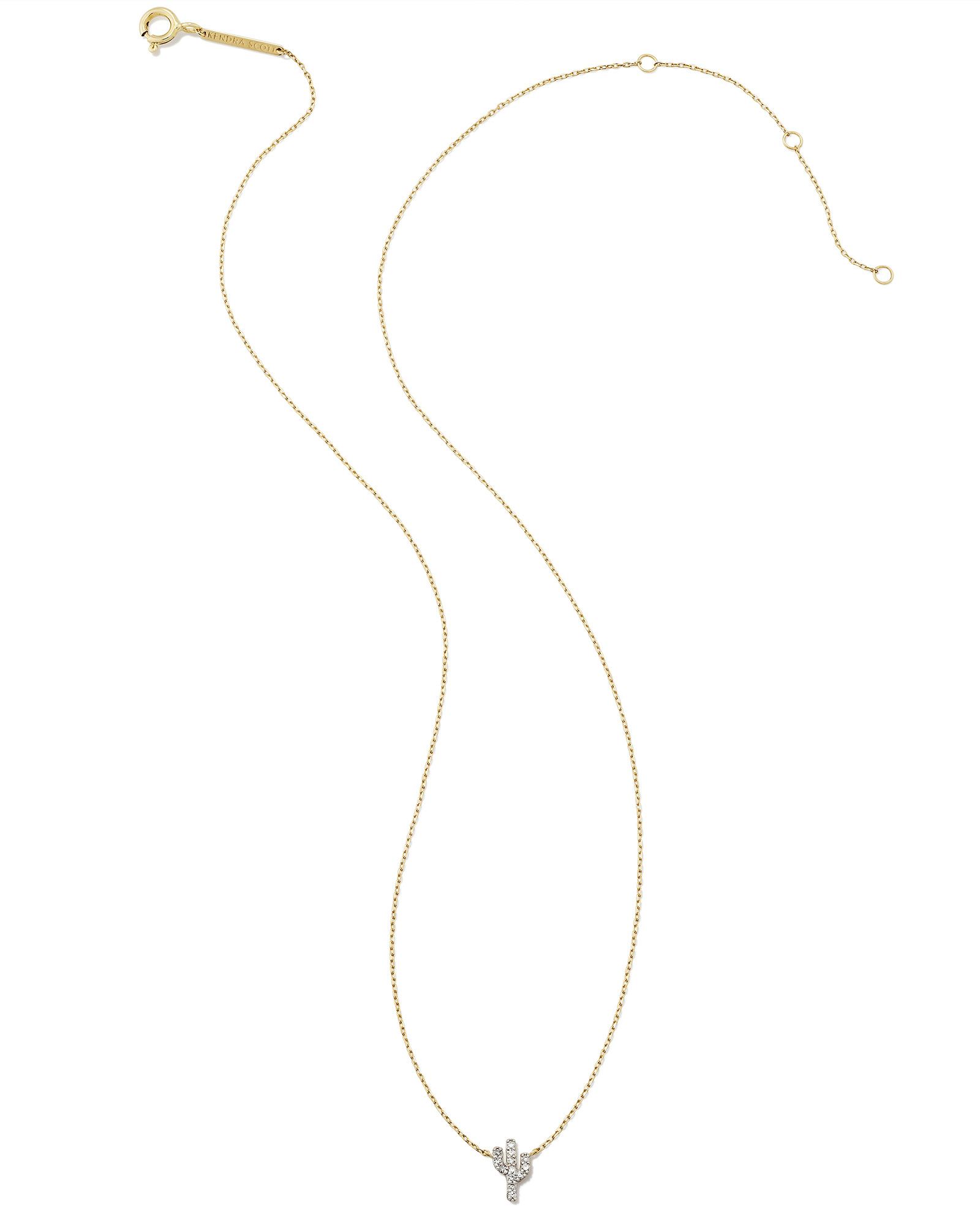 kendra-scott-tiny-cactus-pendant-necklace-14k-yellow-gold-white-diamond-01