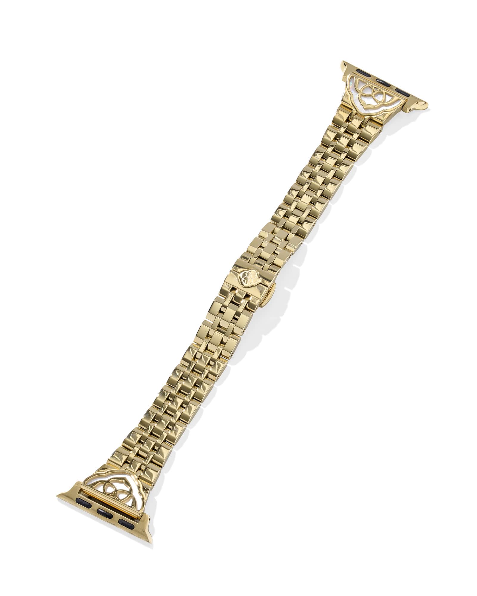 Kendra-Scott-Kiera-5-Link-Watch-Band-Gold-Ivory-Mother-Of-Pearl-02-New