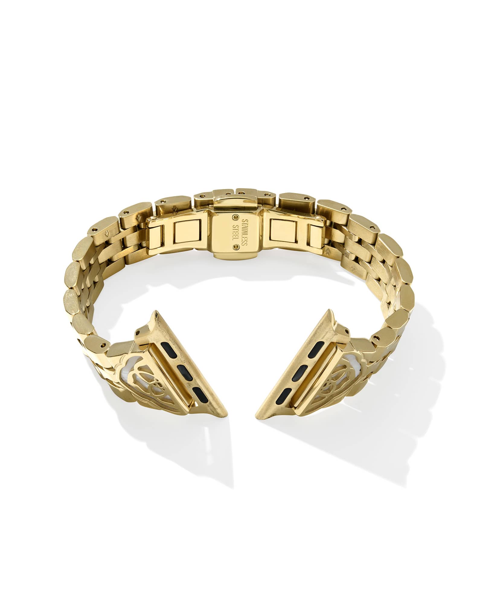 Kendra-Scott-Kiera-5-Link-Watch-Band-Gold-Ivory-Mother-Of-Pearl-03-New
