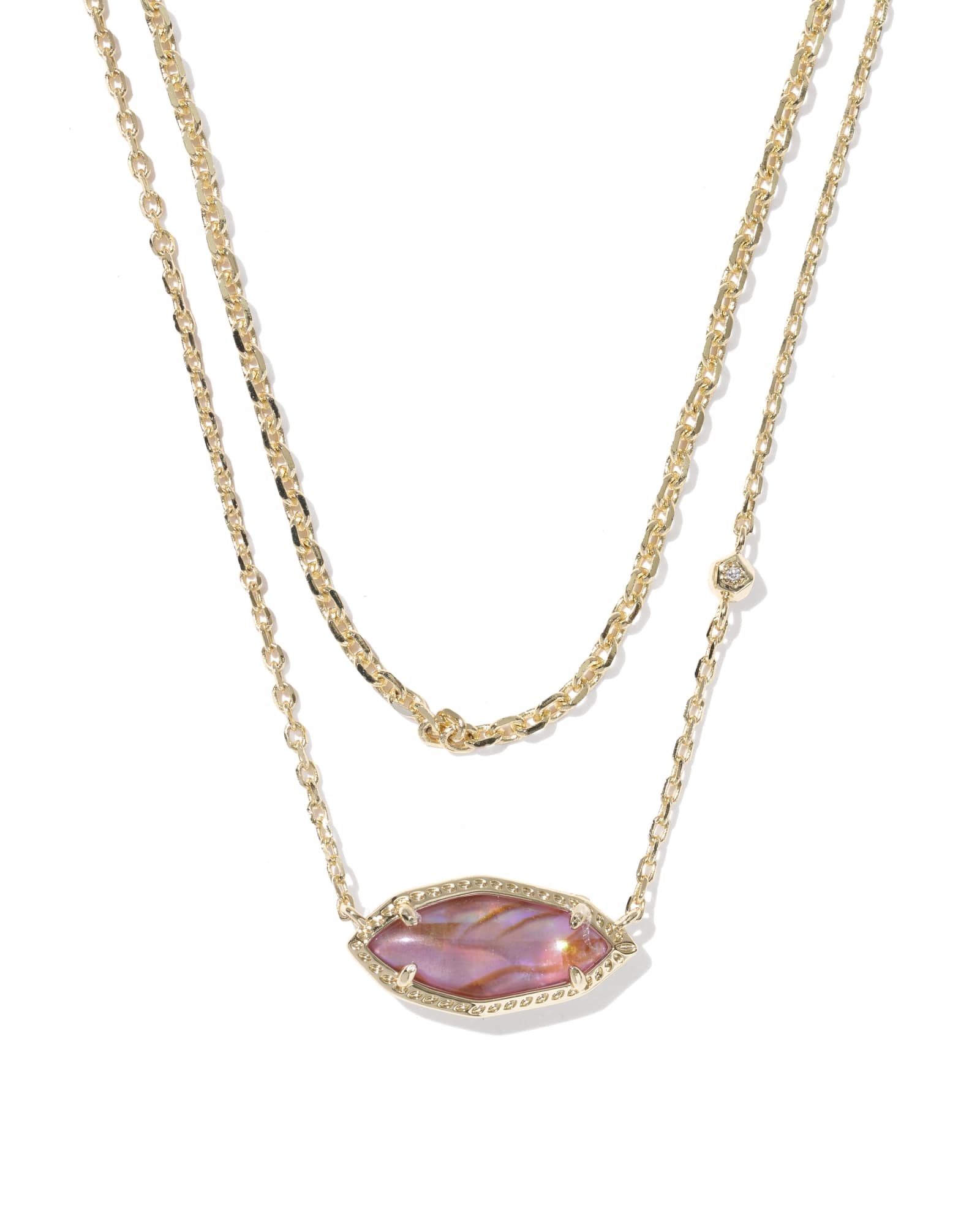 Kendra Scott Ophelia Multi Gold Strand Necklace | Illusion