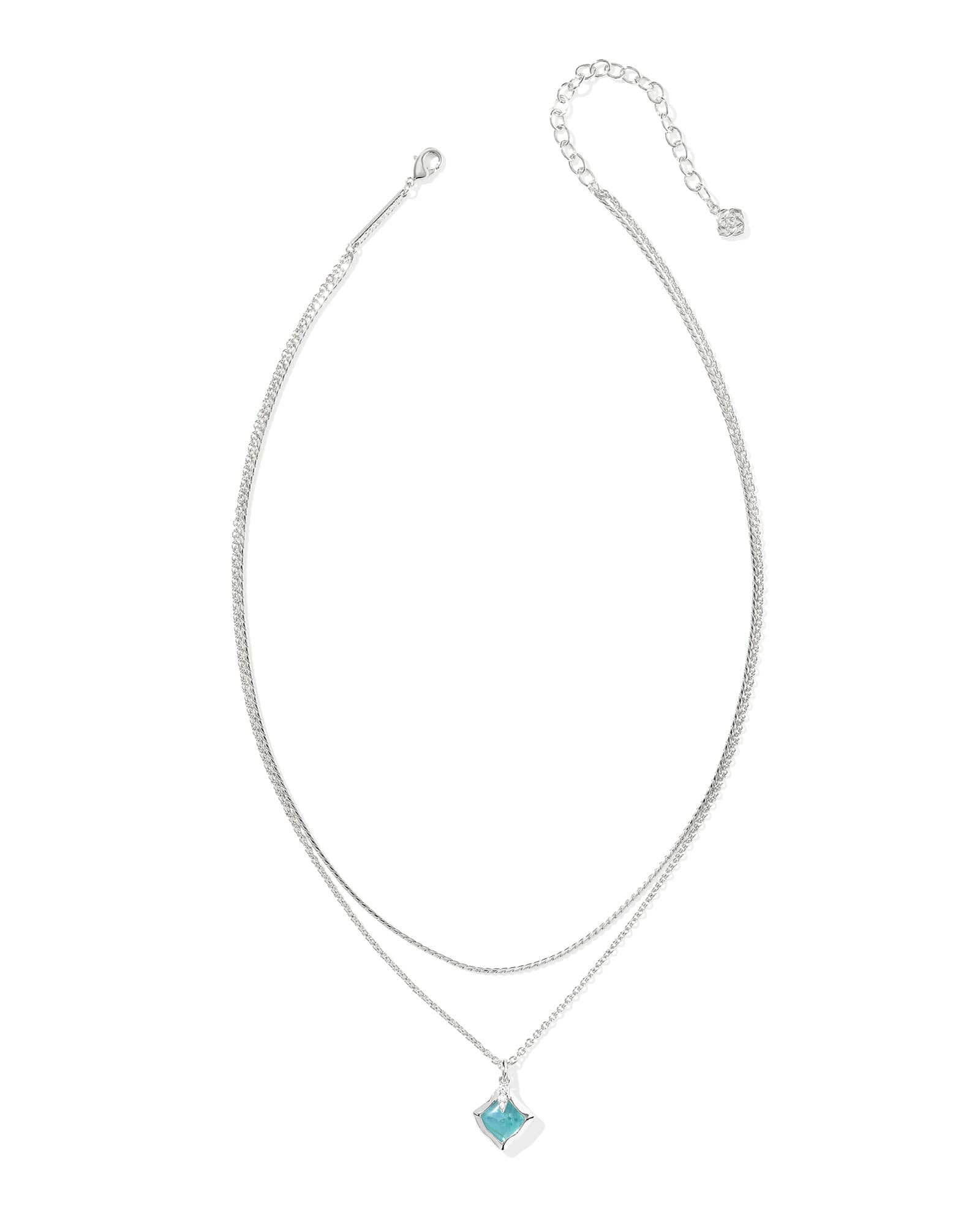 Kendra-Scott-Joelle-Multi-Strand-Necklace-Silver-Bright-Aqua-Illusion-01
