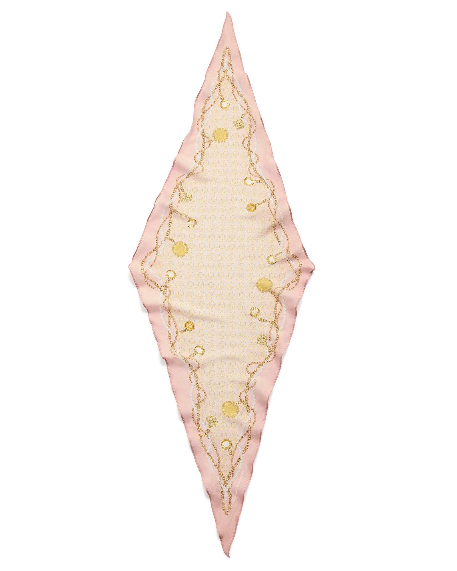 Kendra Scott Lily Diamond Scarf in Pink | Woven