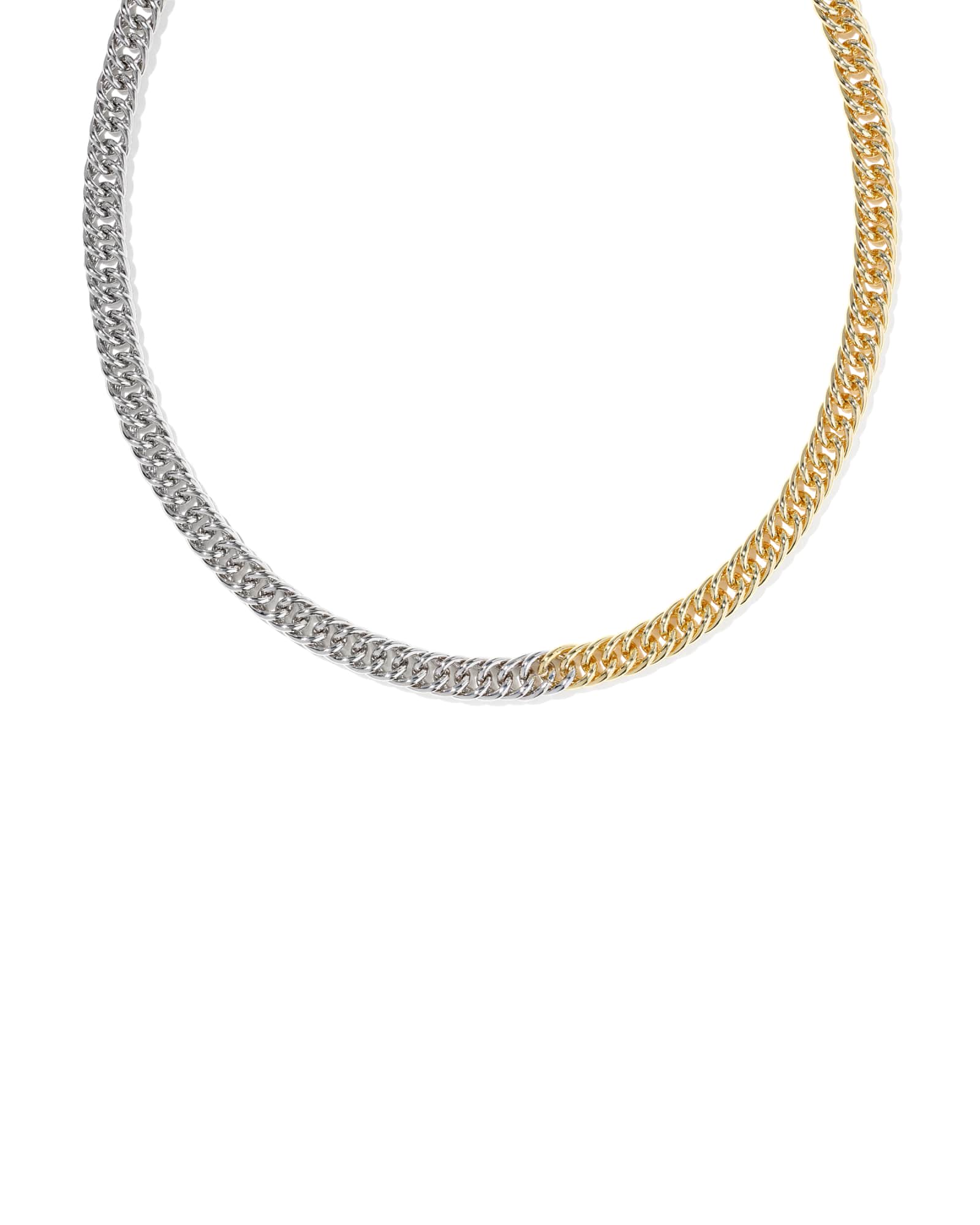 Kendra Scott Colette Mixed Chain Necklace | Metal