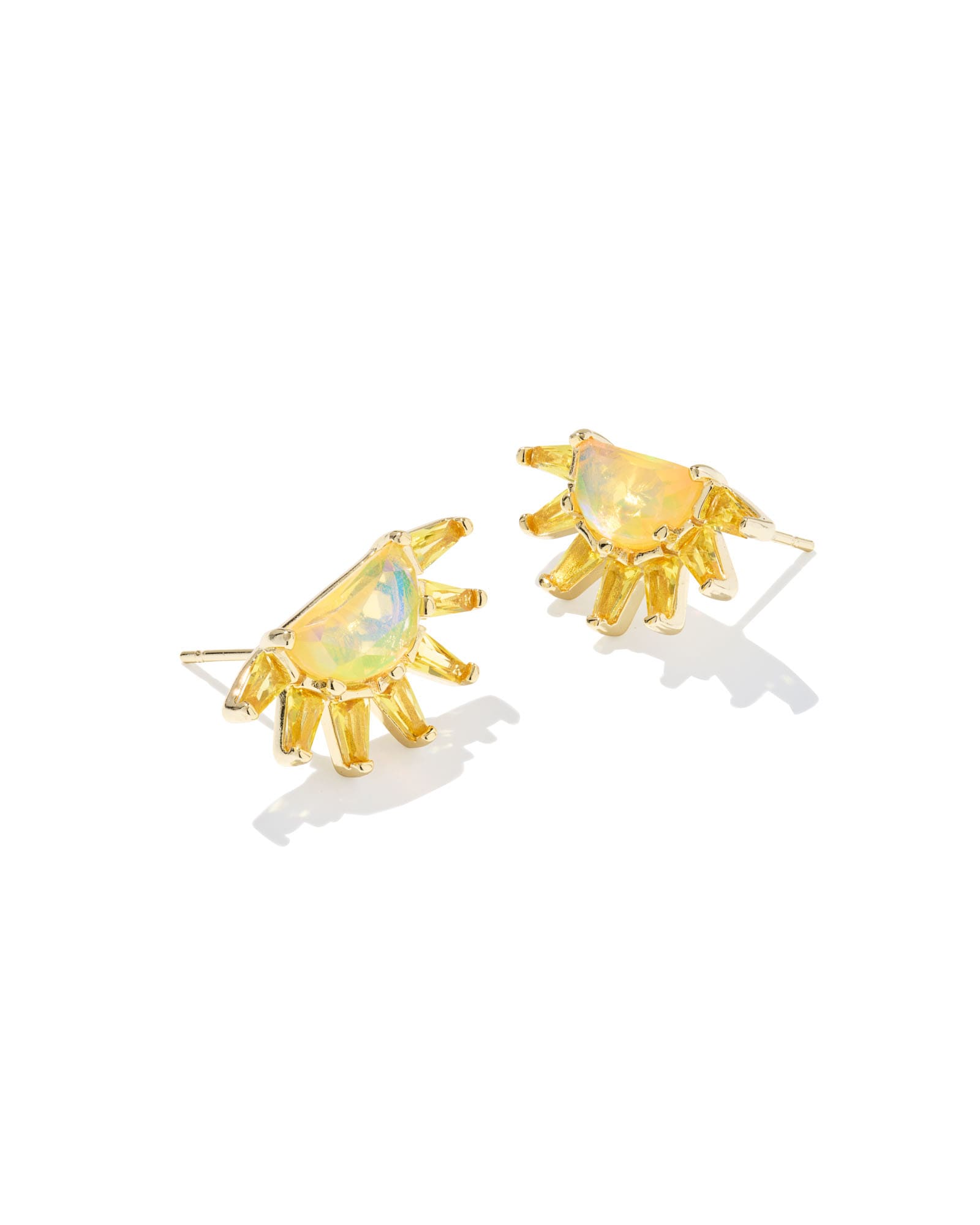 Kendra-Scott-Samantha-Sun-Stud-Earrings-Gold-Yellow-Opalescent-Resin-00