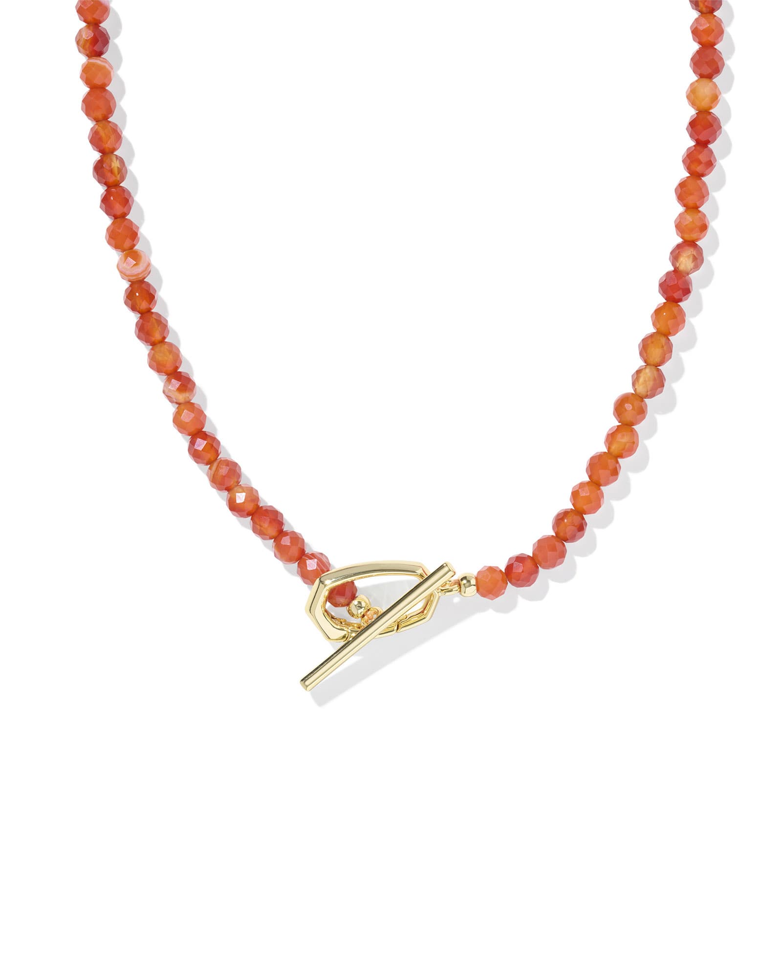 Kendra-Scott-Sylvia-Strand-Necklace-Gold-Orange-Banded-Agate-00