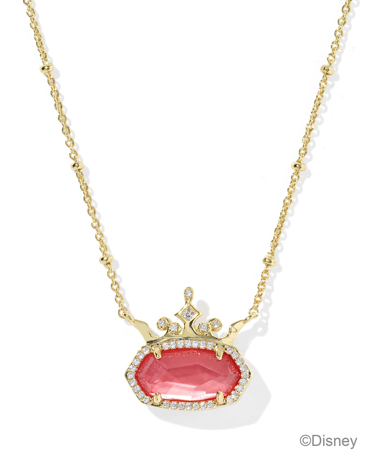 Kendra-Scott-Disney-Elisa-Princess-Short-Pendant-Necklace-Gold-Dark-Peach-Mother-Of-Pearl-00