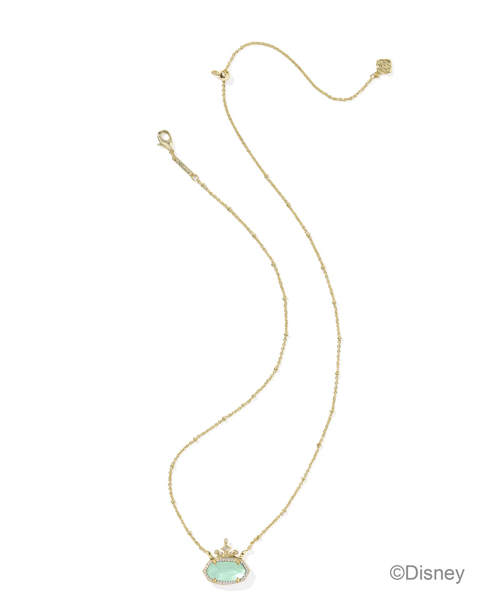 Kendra-Scott-Disney-Elisa-Princess-Short-Pendant-Necklace-Gold-Light-Green-Mother-Of-Pearl-02