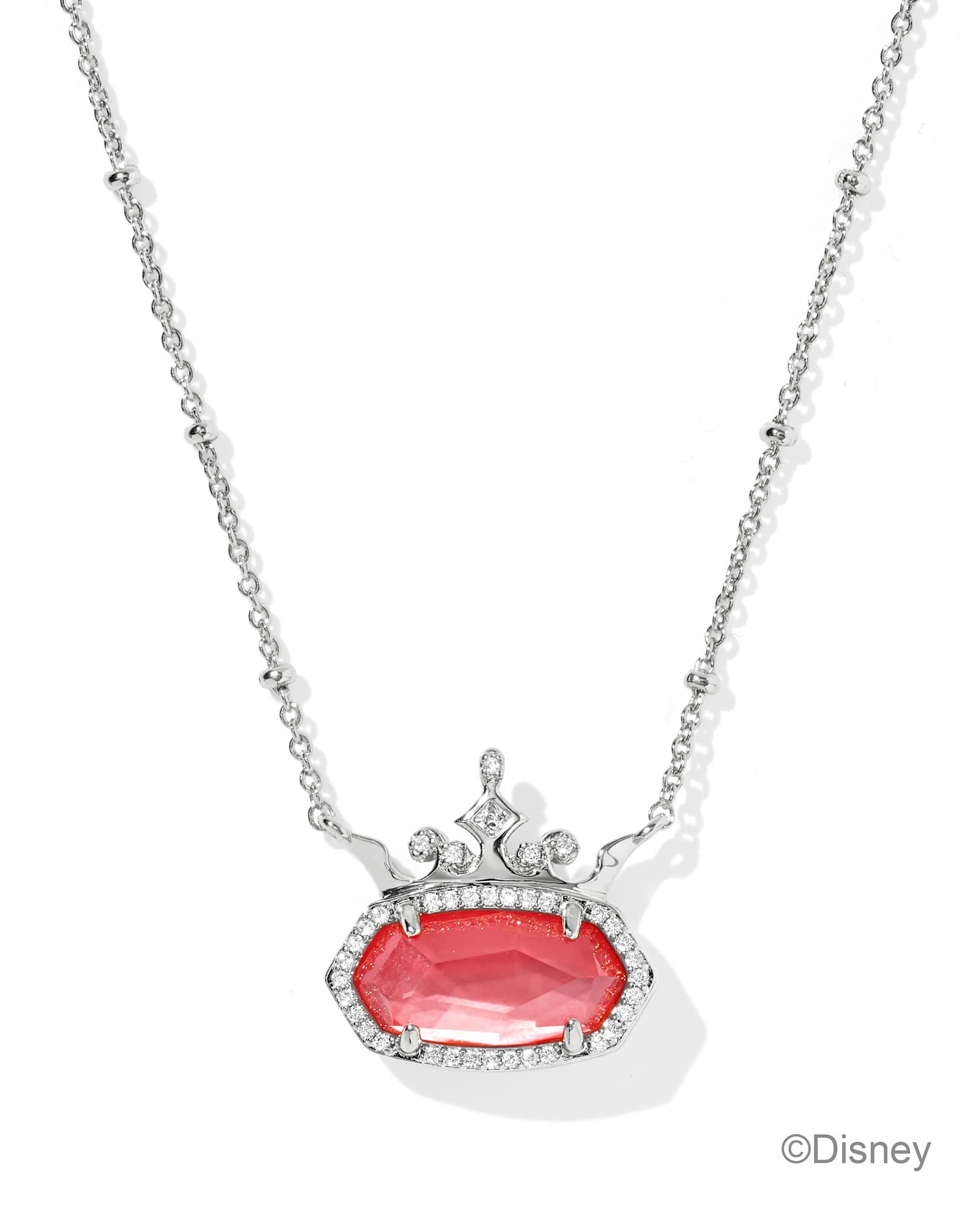 Kendra-Scott-Disney-Elisa-Princess-Short-Pendant-Necklace-rhodium-Dark-Peach-Mother-Of-Pearl-00