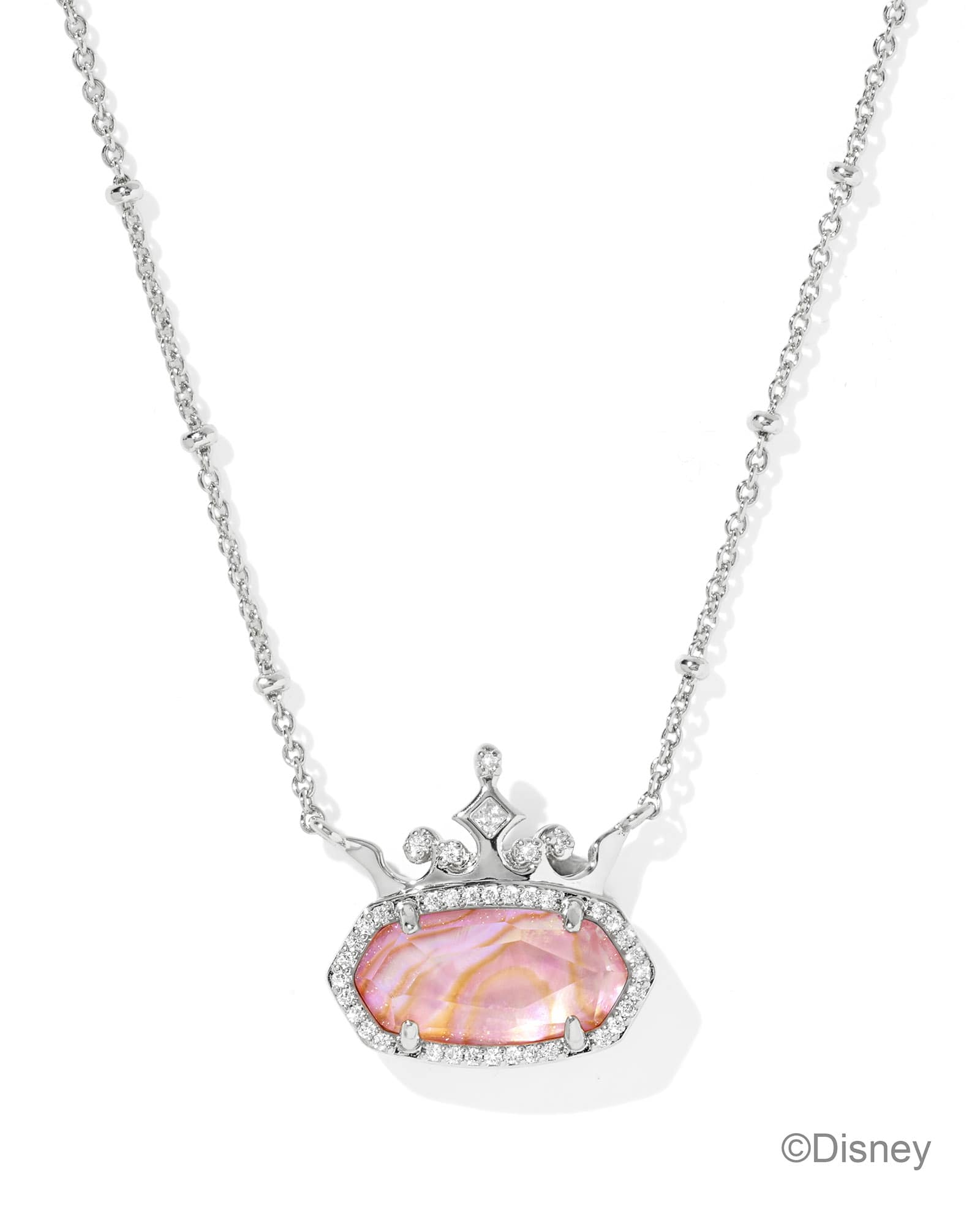 Kendra-Scott-Disney-Elisa-Princess-Short-Pendant-Necklace-rhodium-Light-Pink-Iridescent-Abalone-00