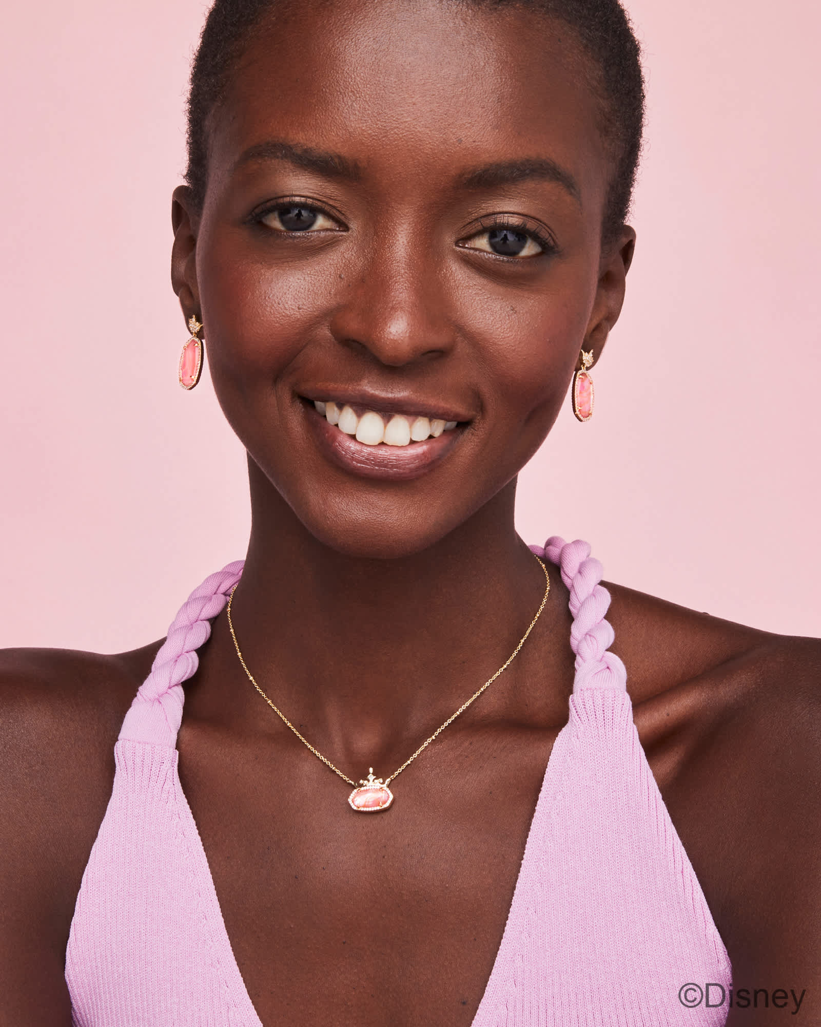 Kendra-Scott-Disney-Elisa-Princess-Short-Pendant-Necklace-Light-Pink-Glass-Ivory-MOP-Gold-00