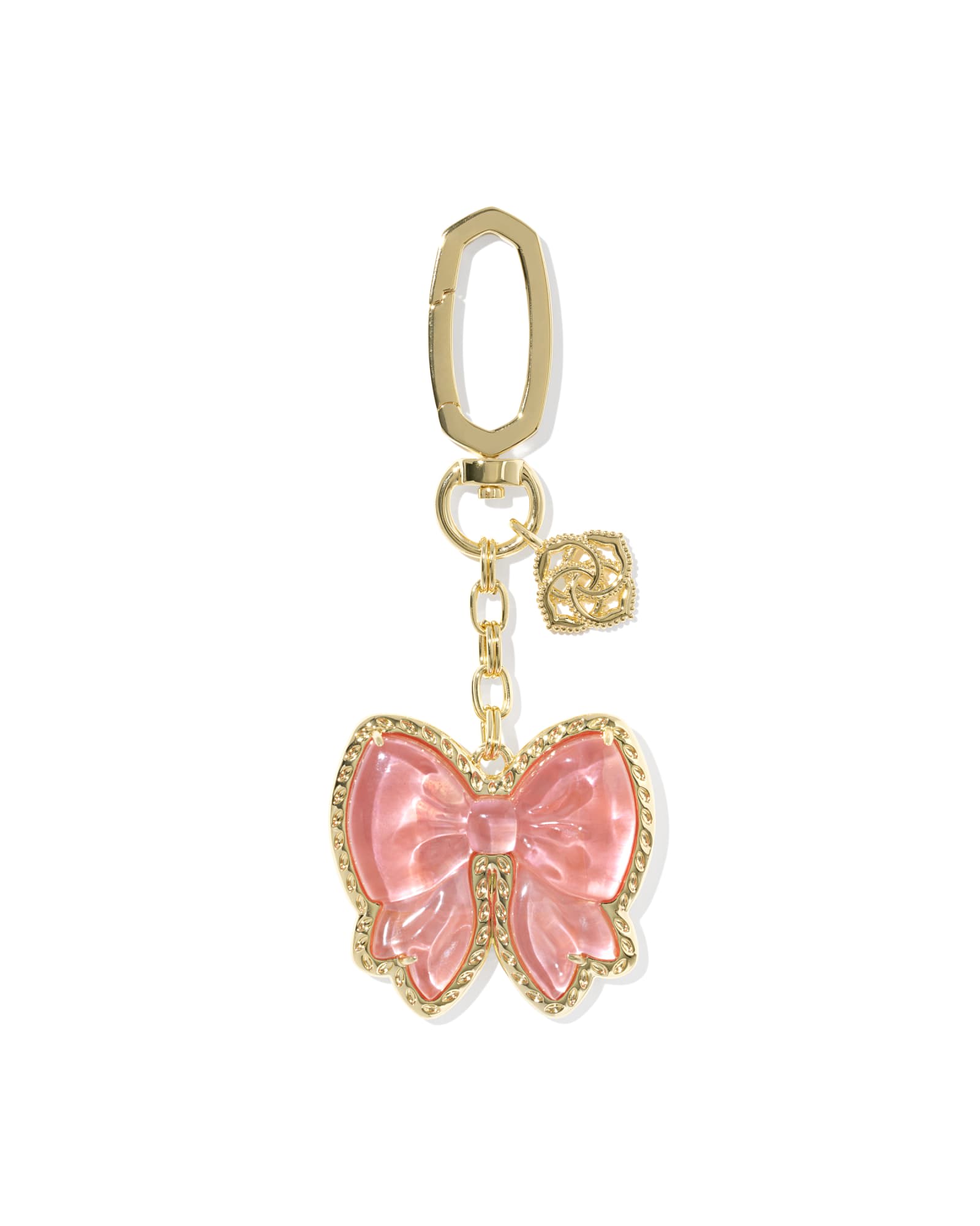 Kendra Scott Haley Bow Gold Bag Charm | Resin