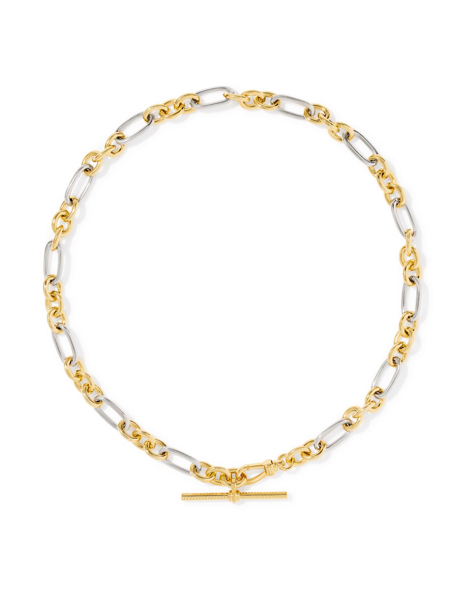 Kendra Scott Embry Mixed Link and Chain Necklace | Metal