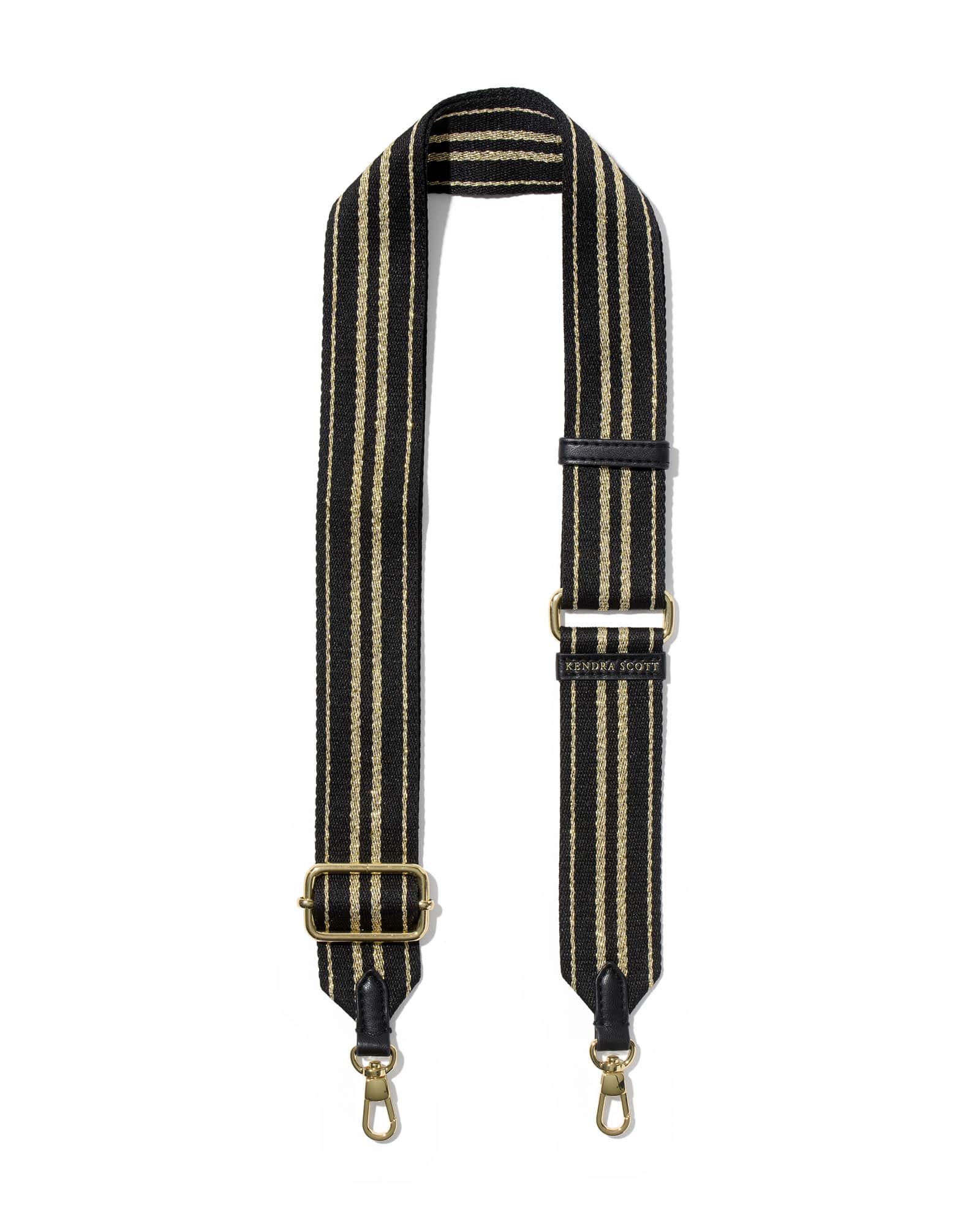 Kendra-Scott-Bag-Strap-Black-Gold-00
