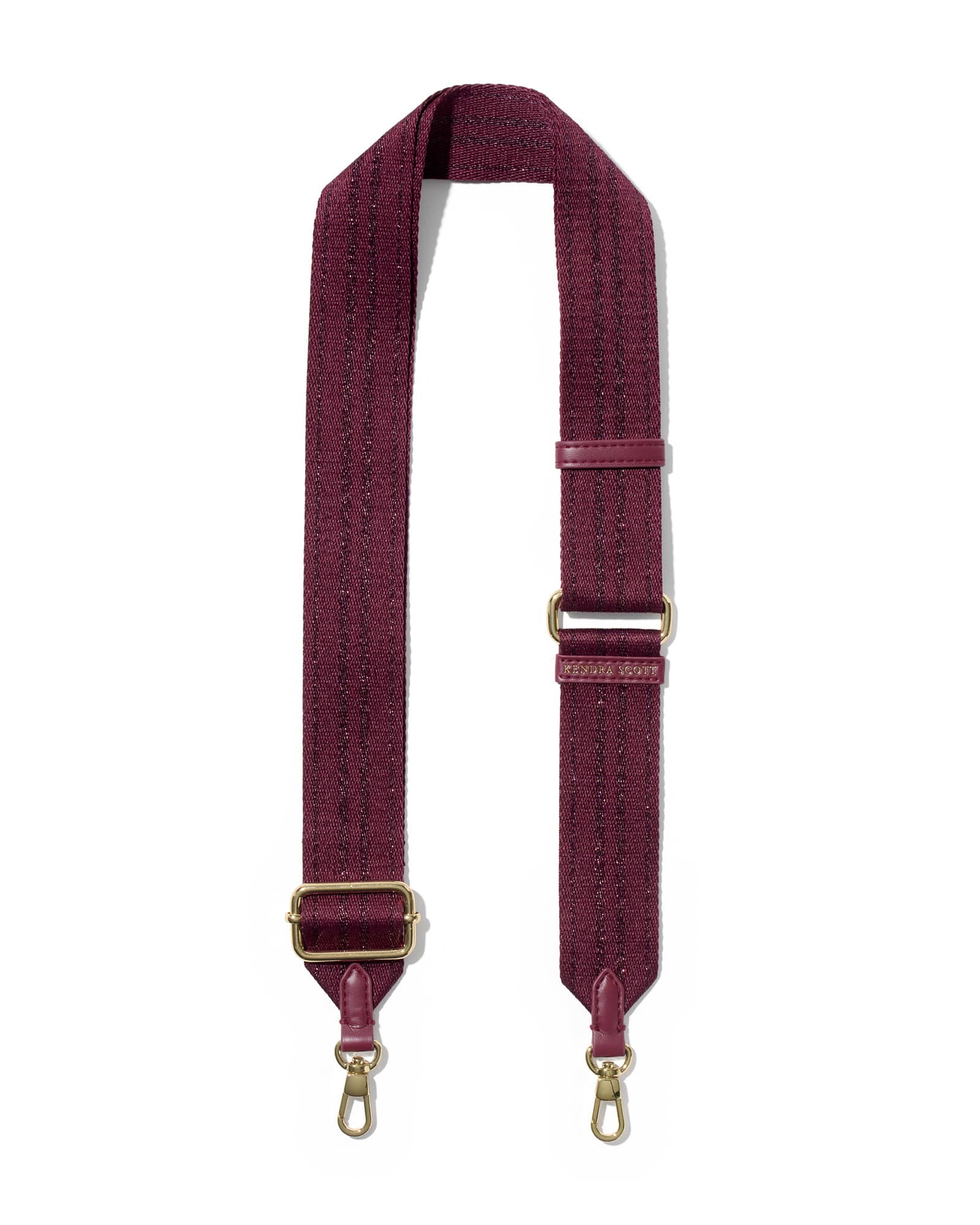 Kendra-Scott-Bag-Strap-Maroon-00