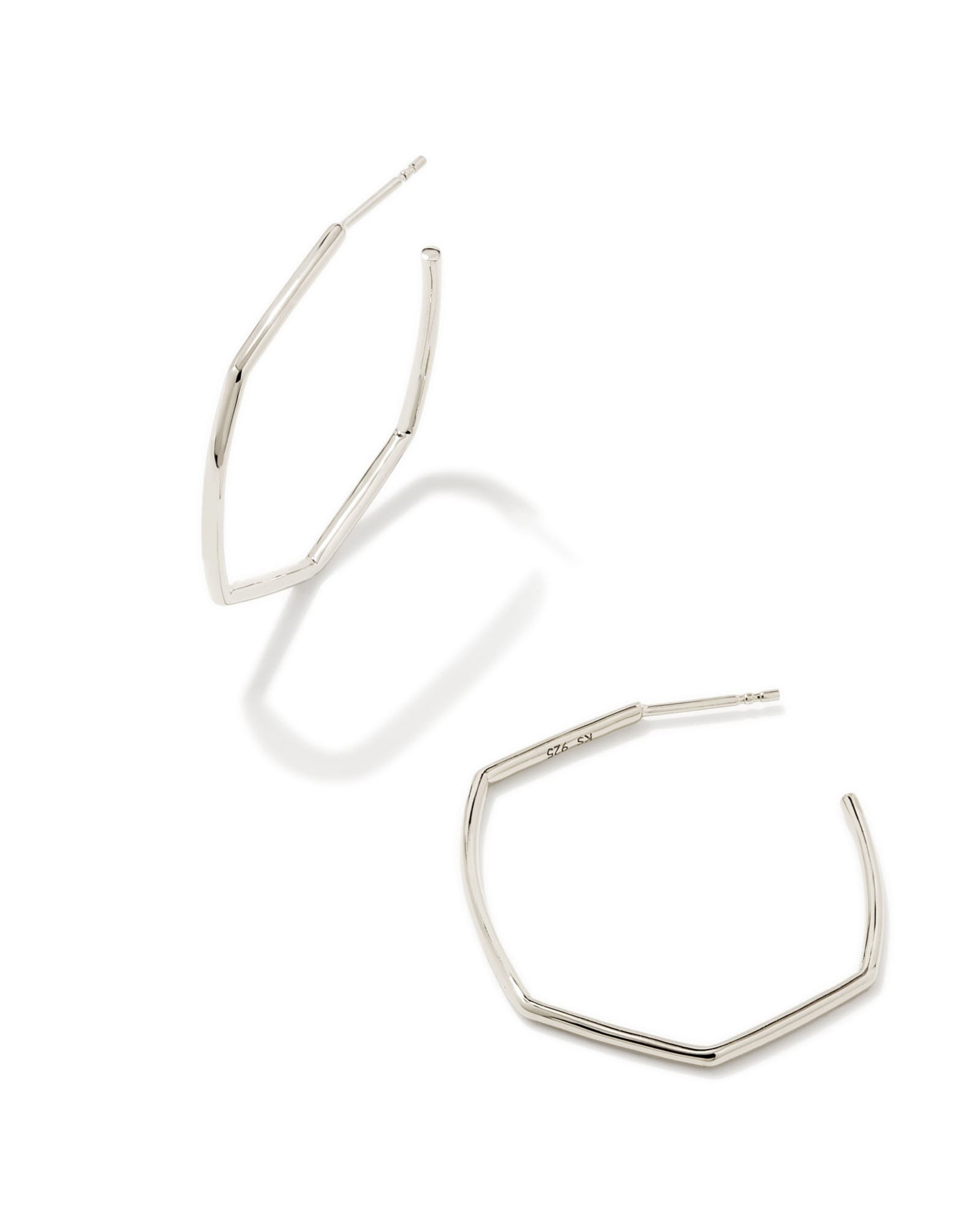 Keeley Hoop Earrings in 18k Gold Vermeil