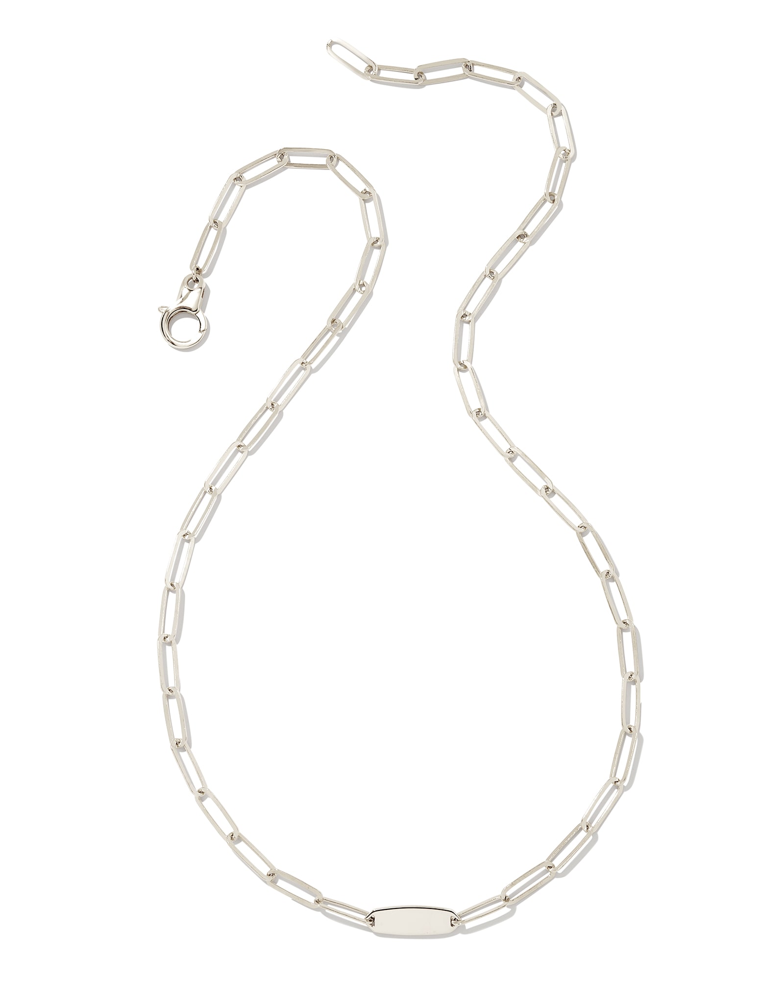 Merrick Chain Necklace in Silver