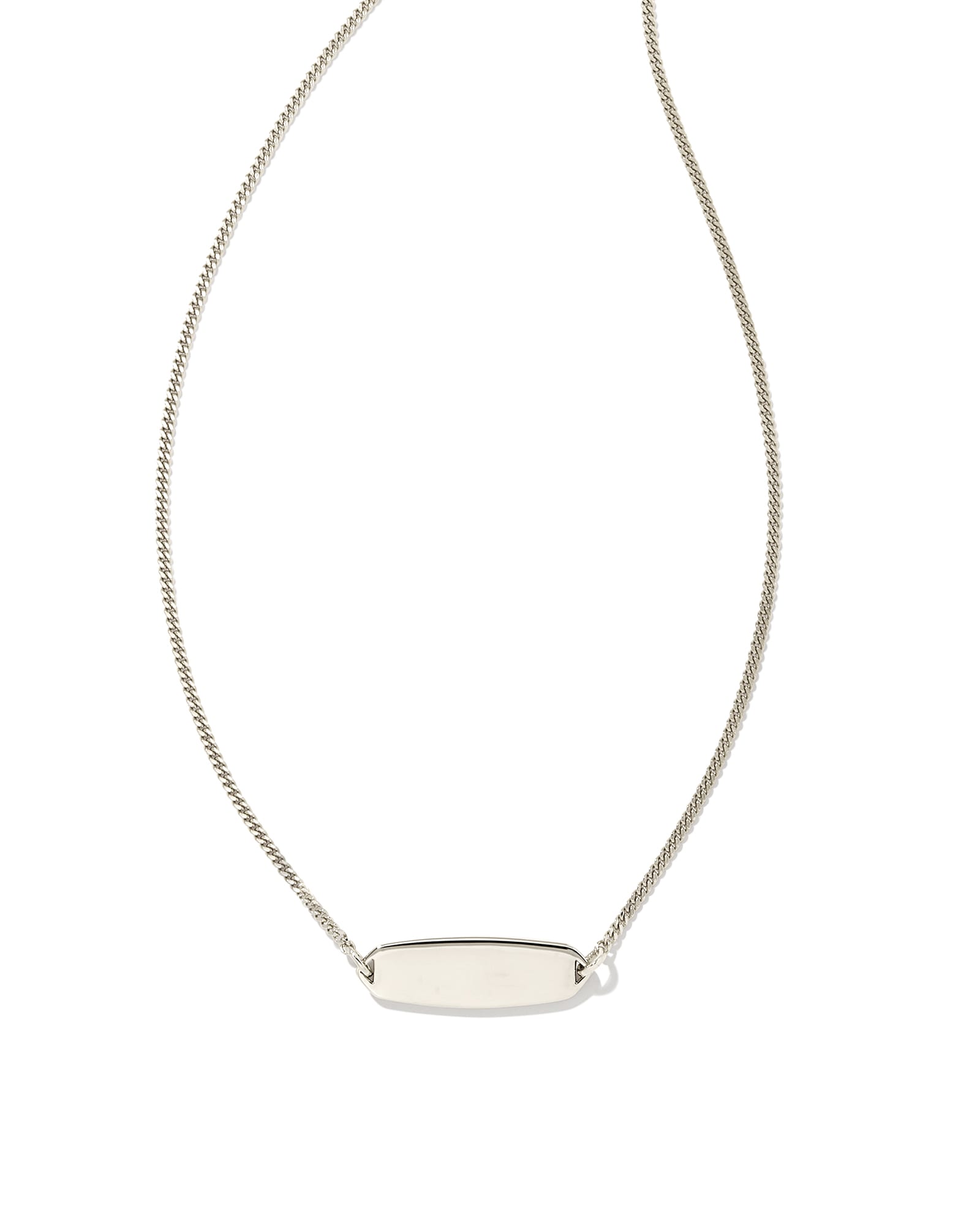 Kendra Scott Illinois Pendant Necklace in Sterling Silver